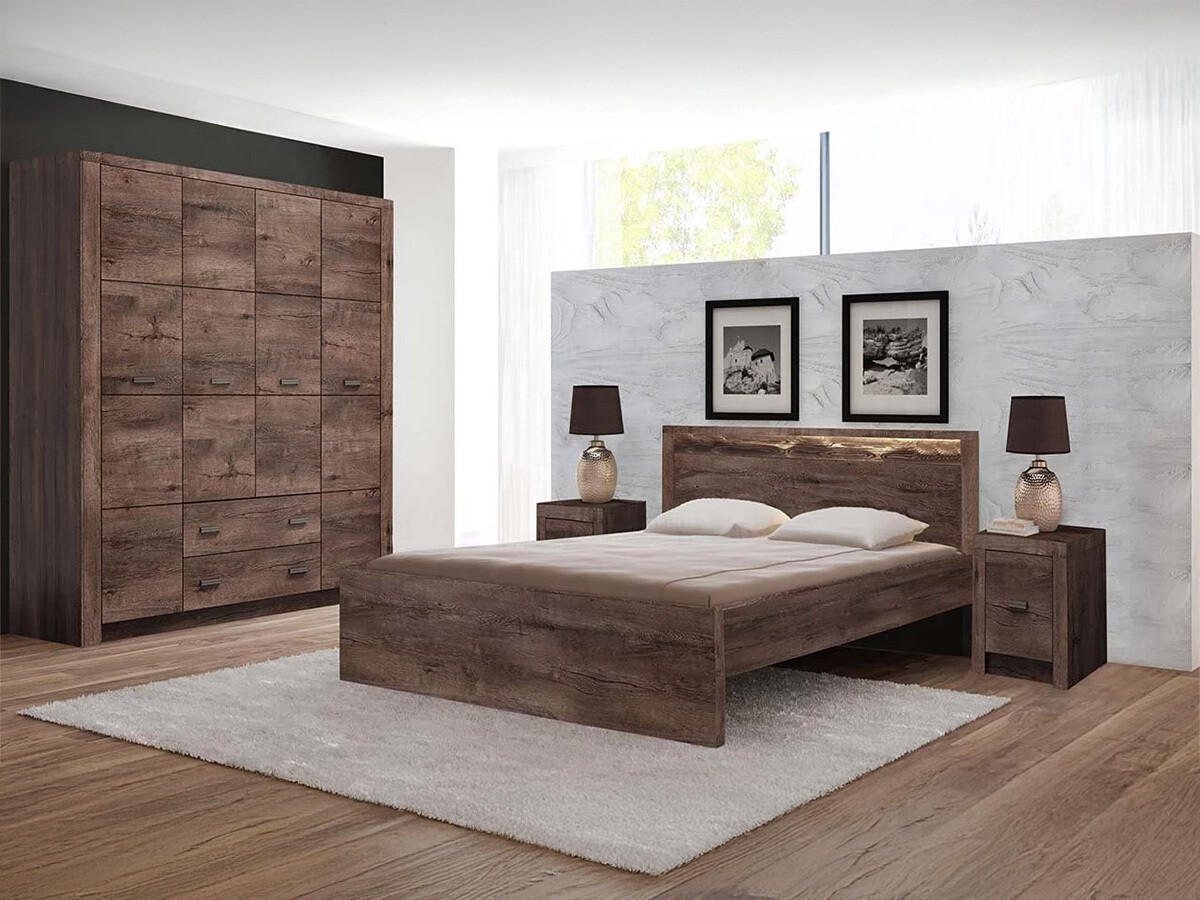 Riidekapp Serfeno 116 (Tume tuhk)