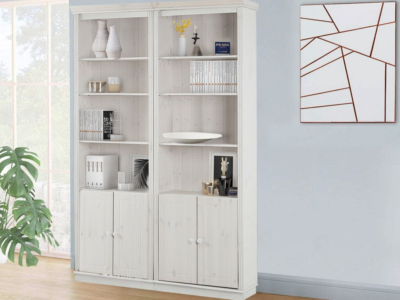 Riiulikomplekt Saltoro 115 (Valge)