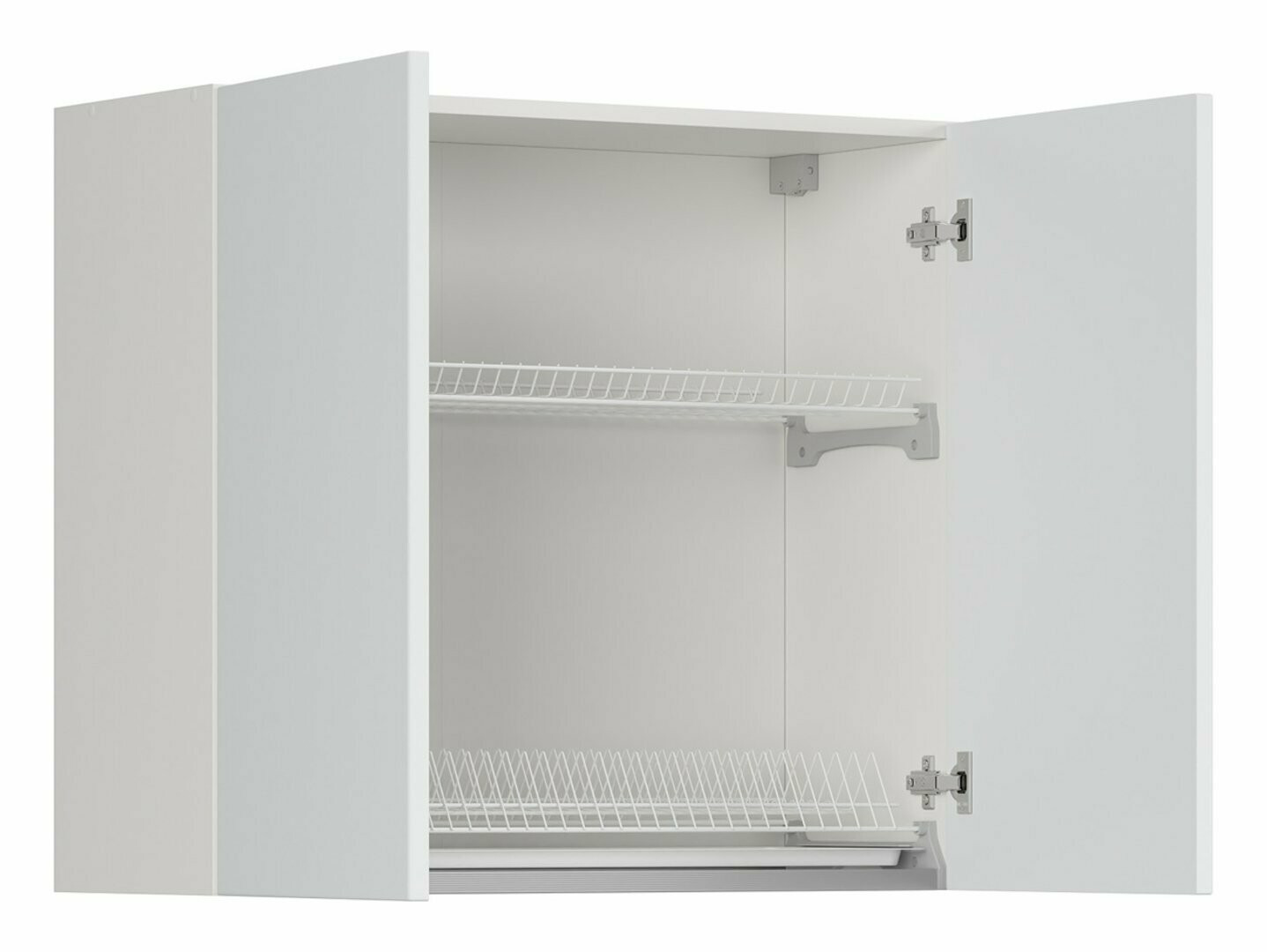 Moodul seinakapp nõudekuivatusrestiga Top White 153