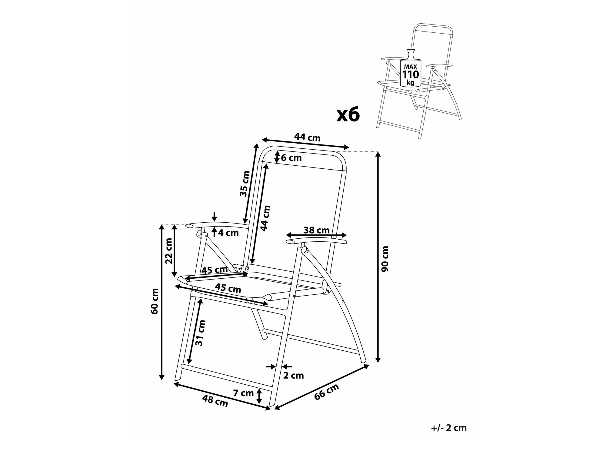 Laua ja toolide komplekt Berwyn 2499