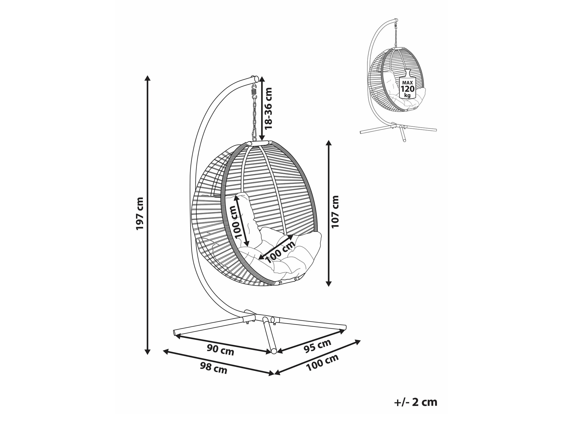 Ripptool Berwyn 2502 (Beež + Valge)