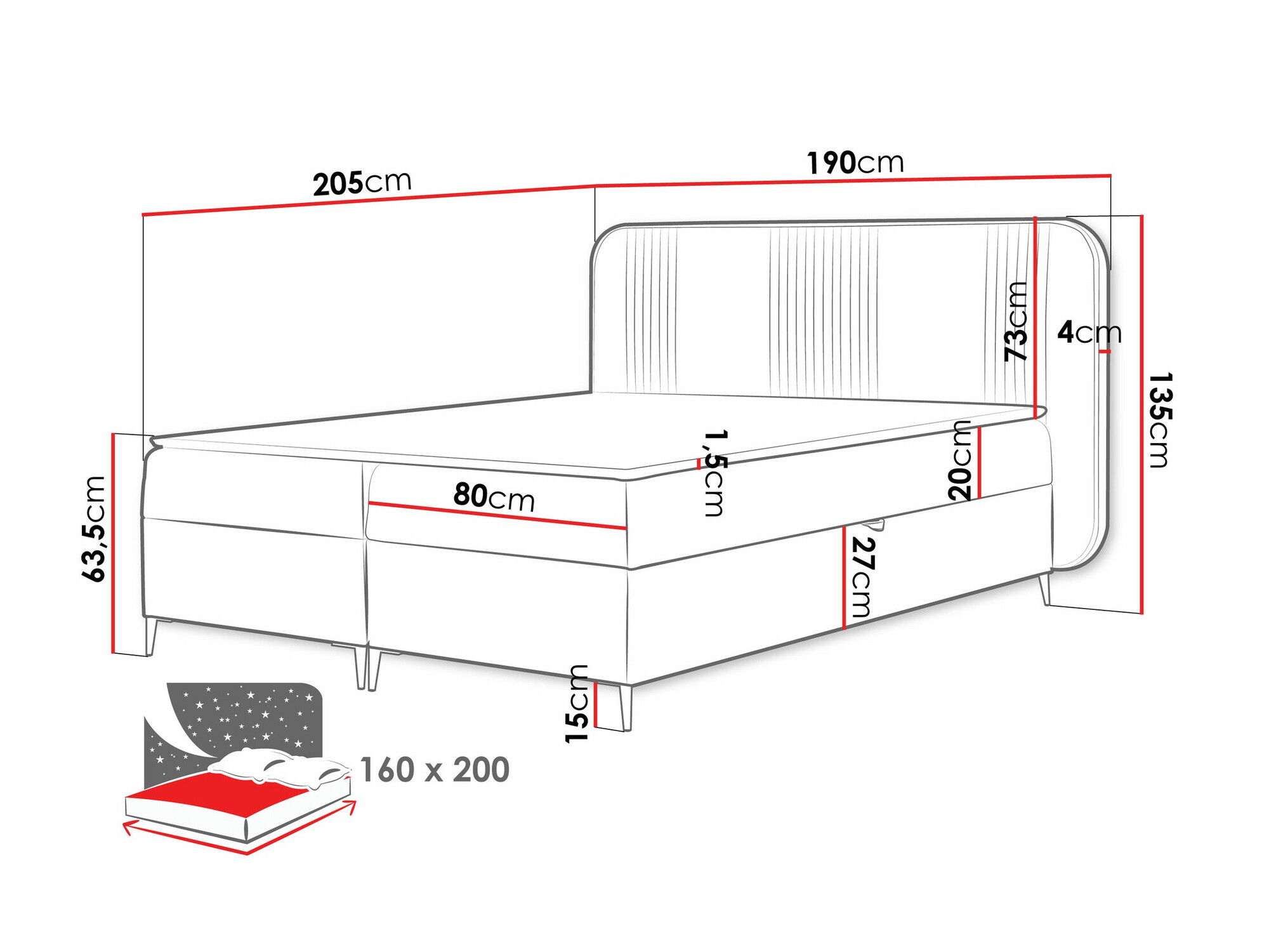 Kontinentaalvoodi Sonus (Magic Velvet 2256)