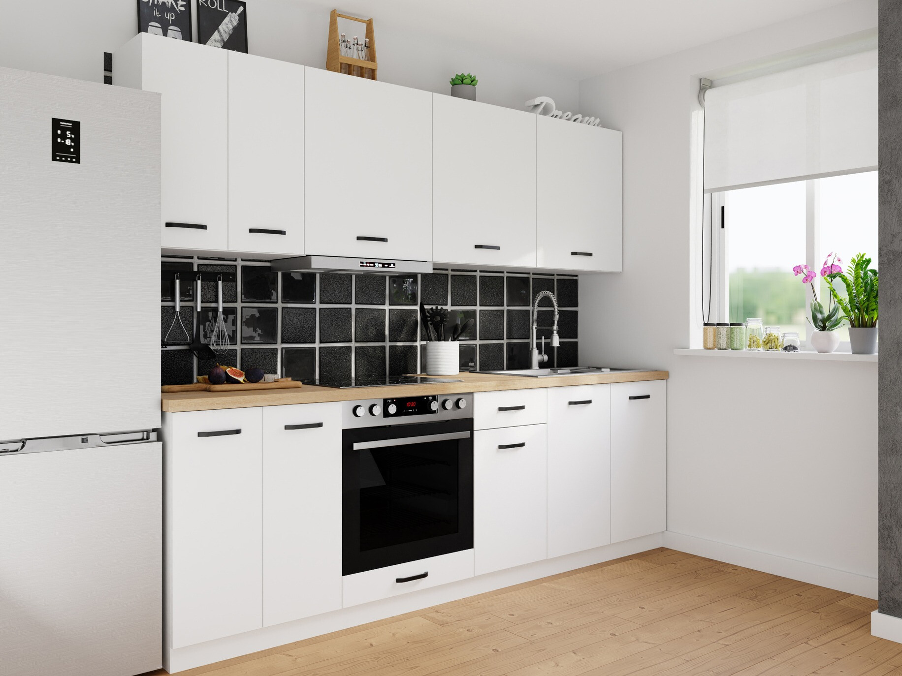 Moodul köögikomplekt Top White 169