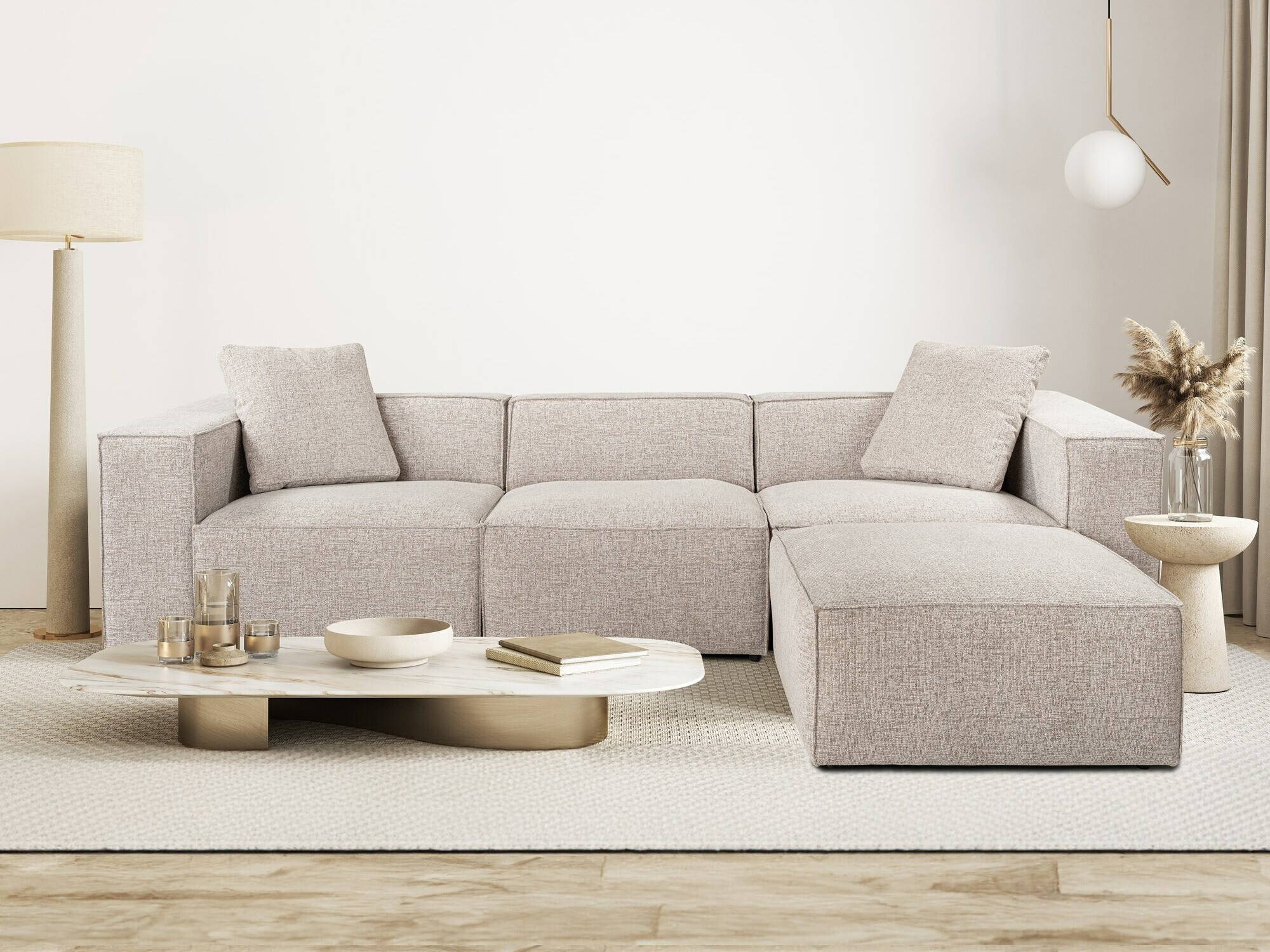 Moodulnurgadiivan Fivsoi 102 (Taupe)