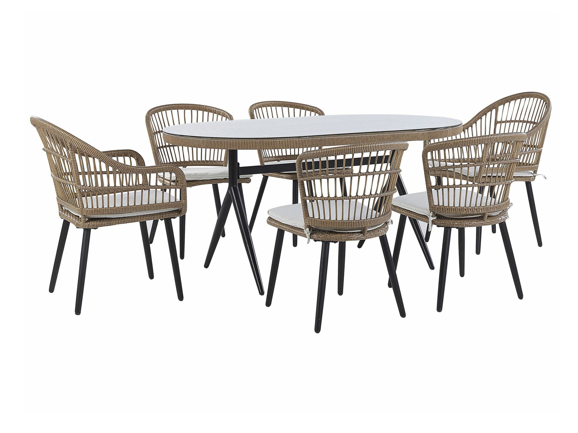 Laua ja toolide komplekt Berwyn 2515 (Beež)