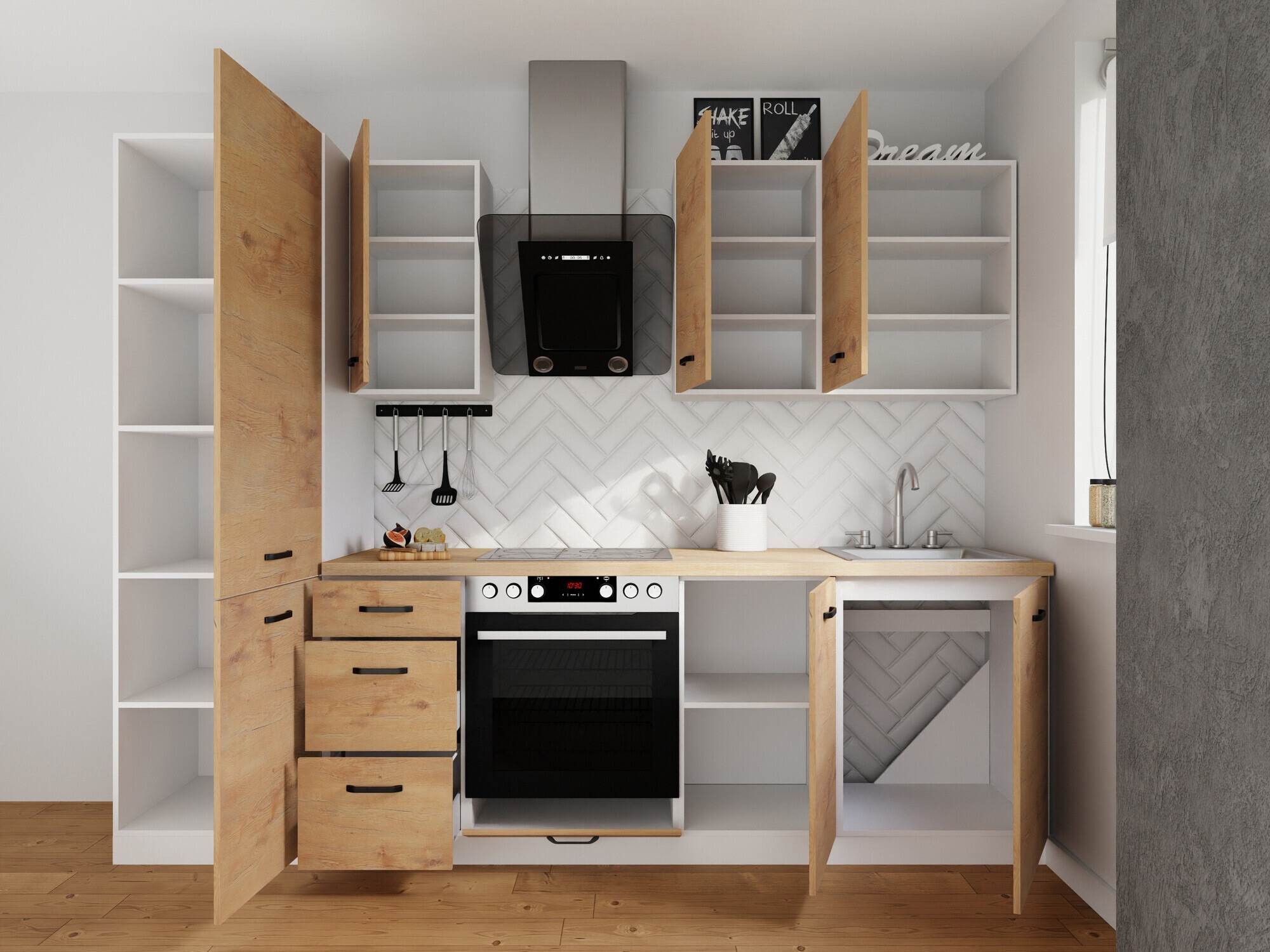 Moodul köögikomplekt Amper Lancelot 169