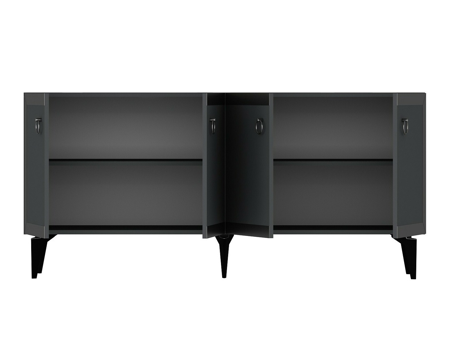 Kapp Asheboro 169 (Antratsiit + Hõbedane)