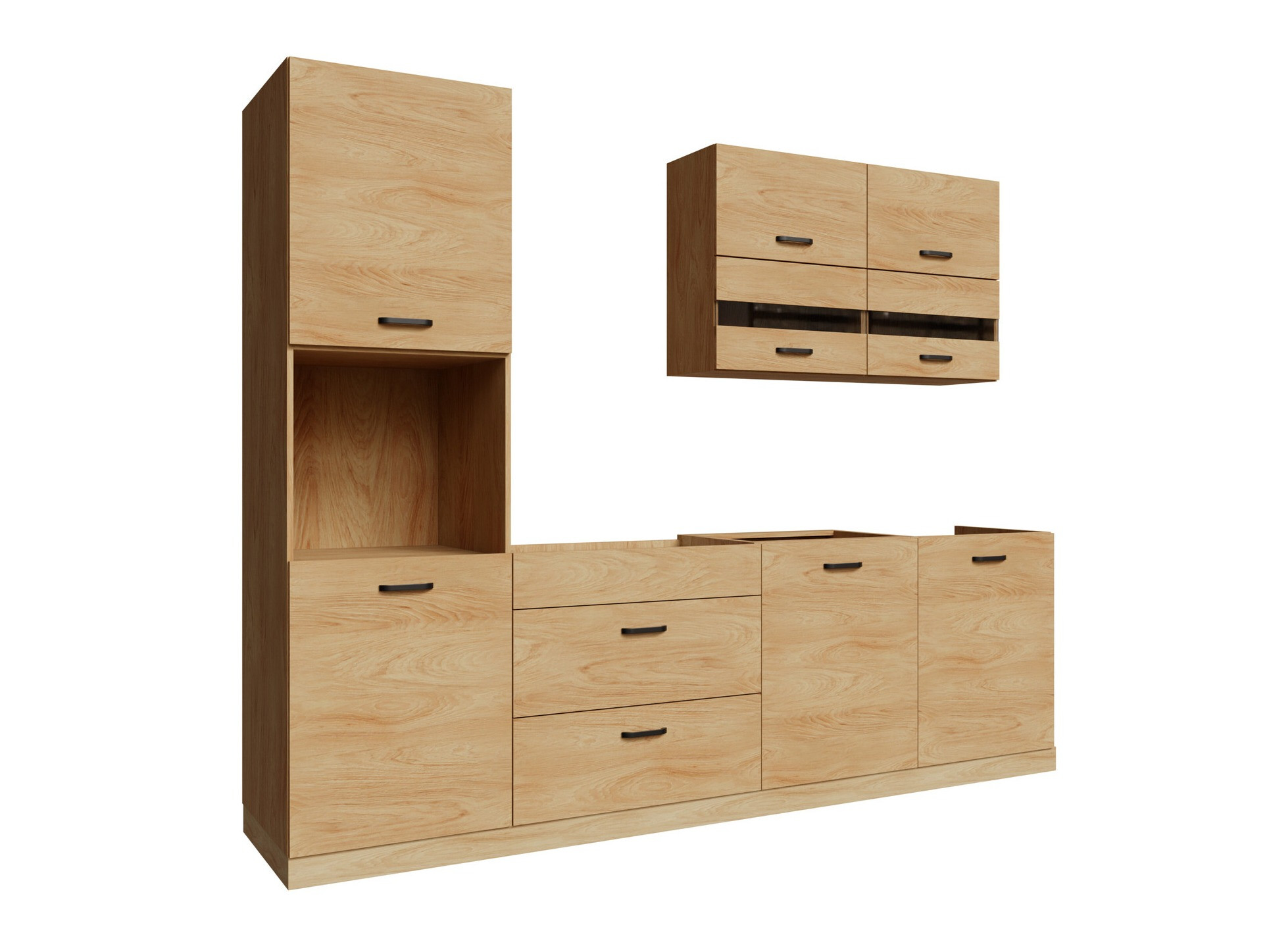 Moodul köögikomplekt Amper Oak 168