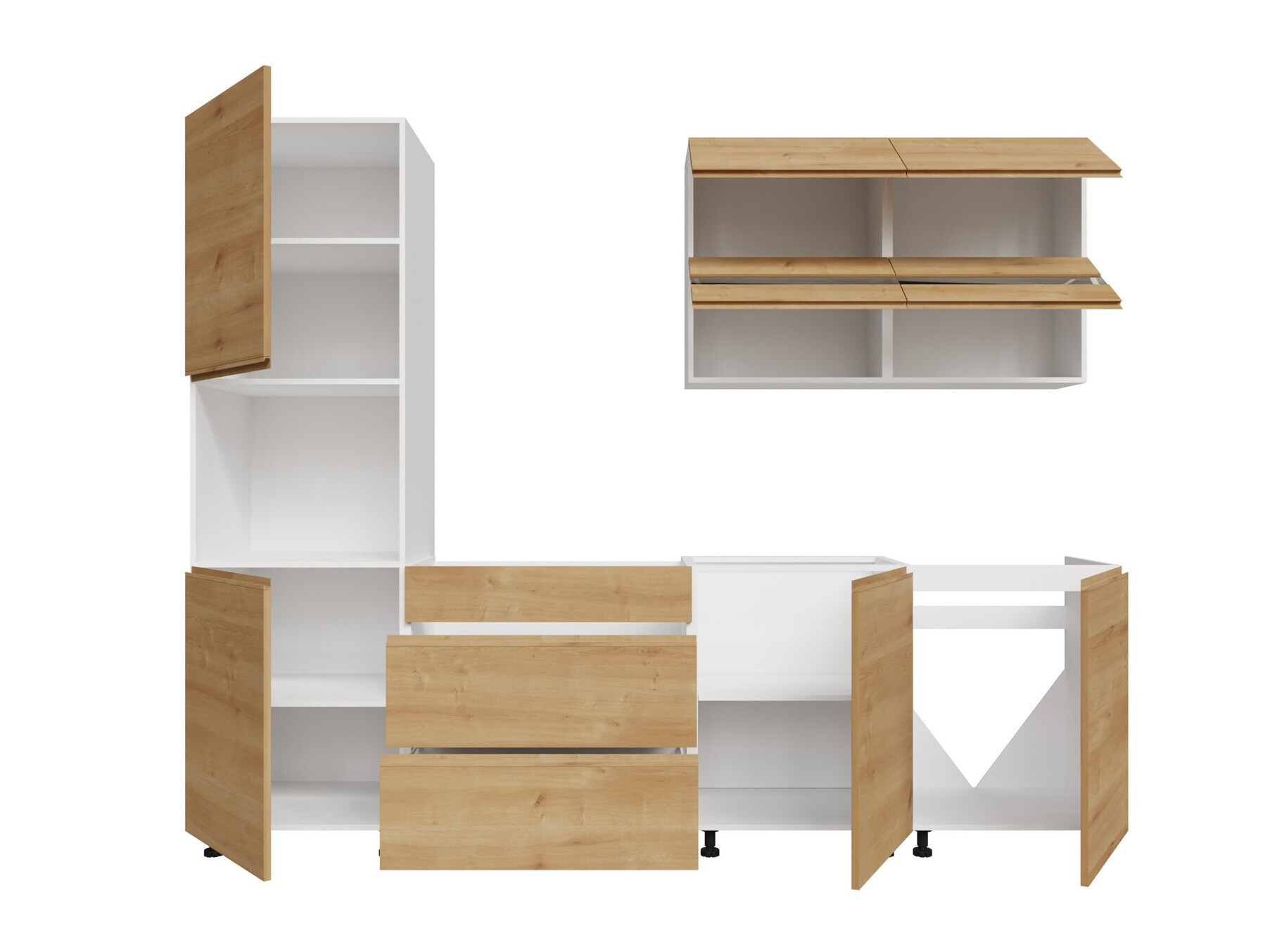 Moodul köögikomplekt Soli Oak 164