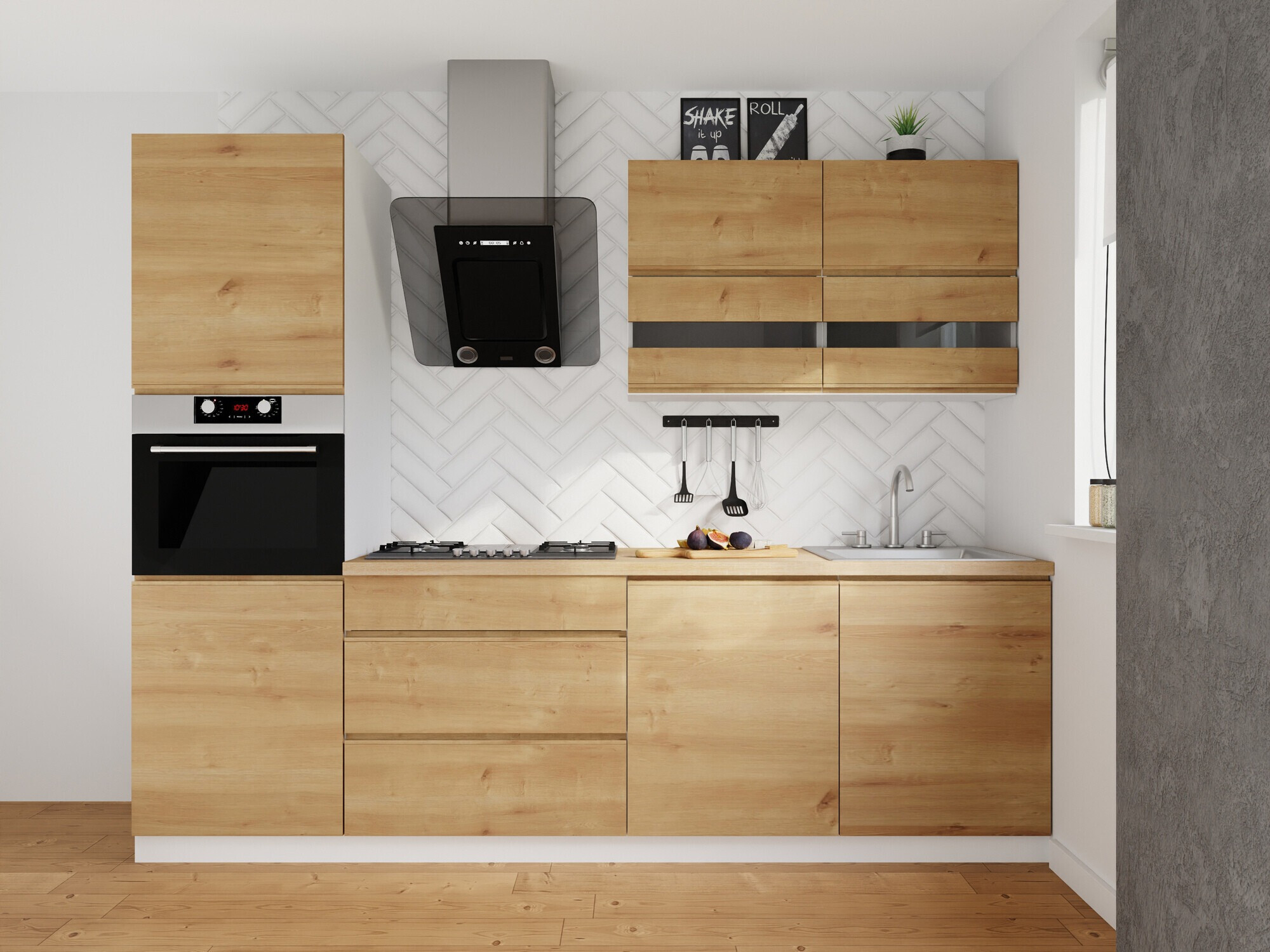 Moodul köögikomplekt Soli Oak 164