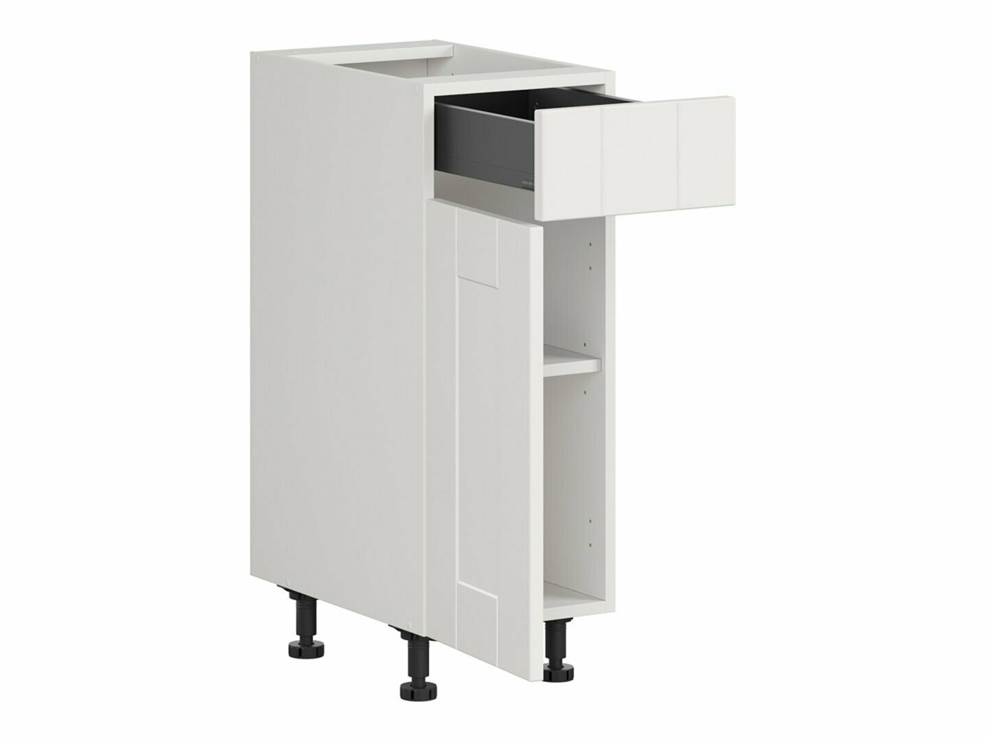 Sahtli ja ustega moodulkapp Eva White 102