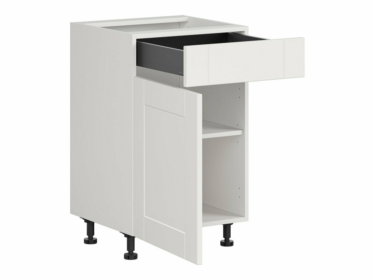 Sahtli ja ustega moodulkapp Eva White 104