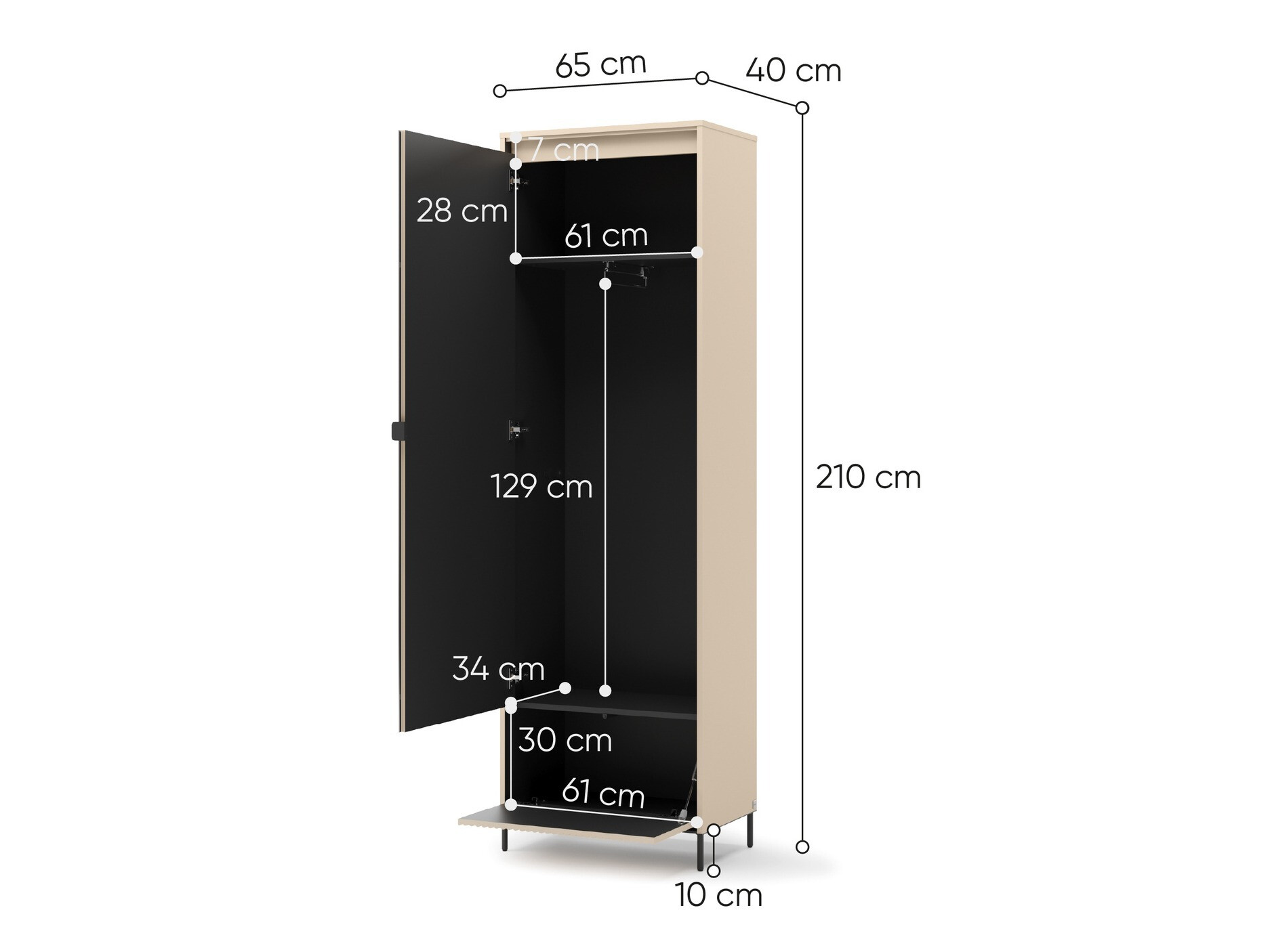 Riidekapp Lorfera 111