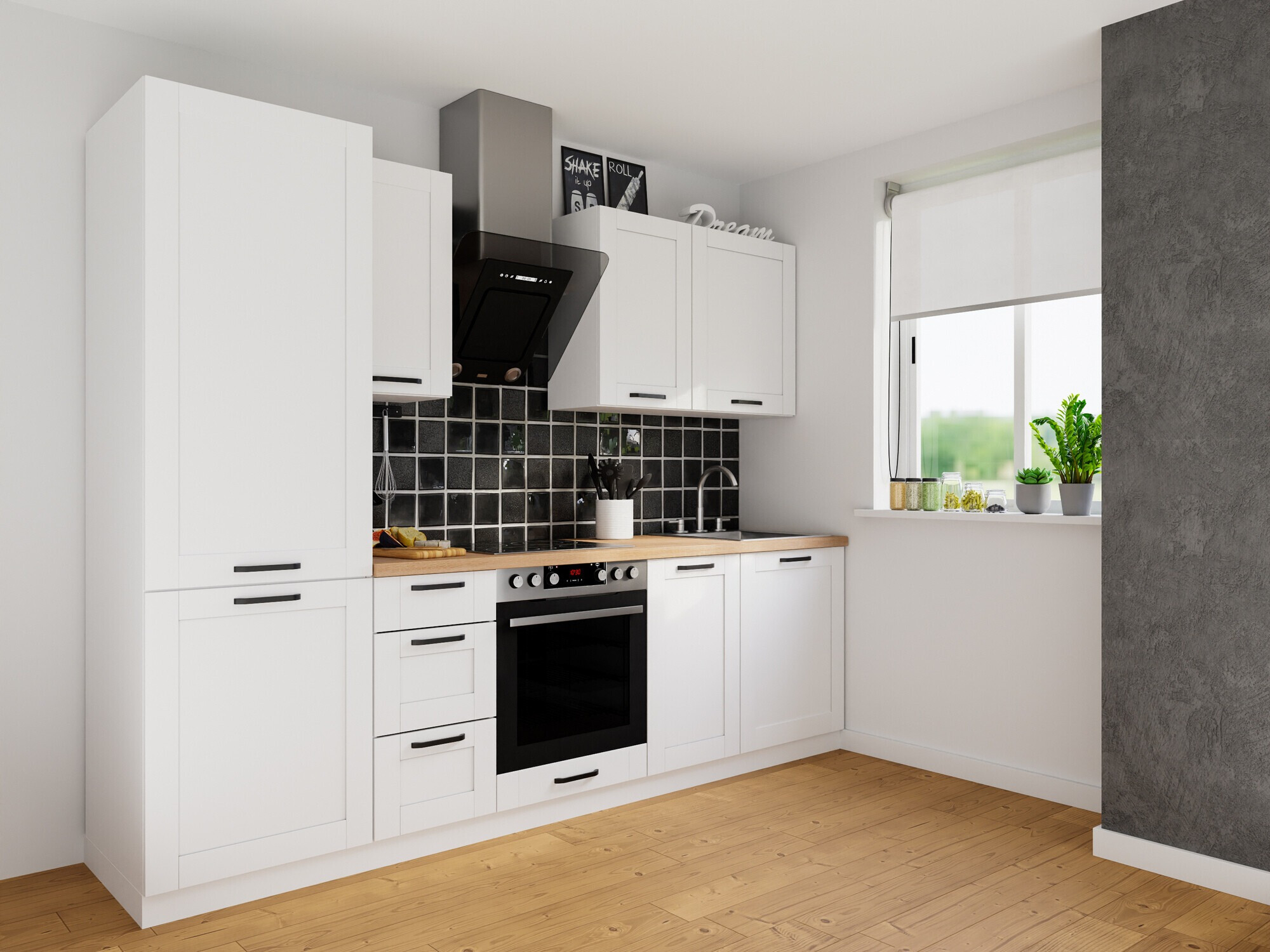 Moodul köögikomplekt Eva White 170