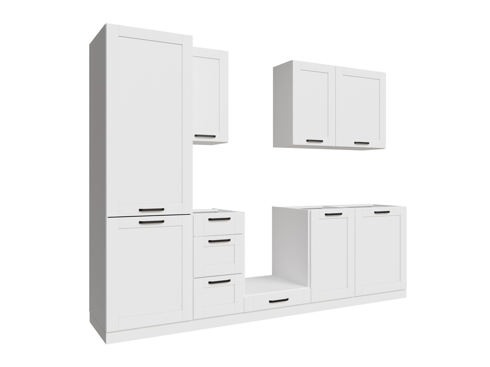 Moodul köögikomplekt Eva White 170