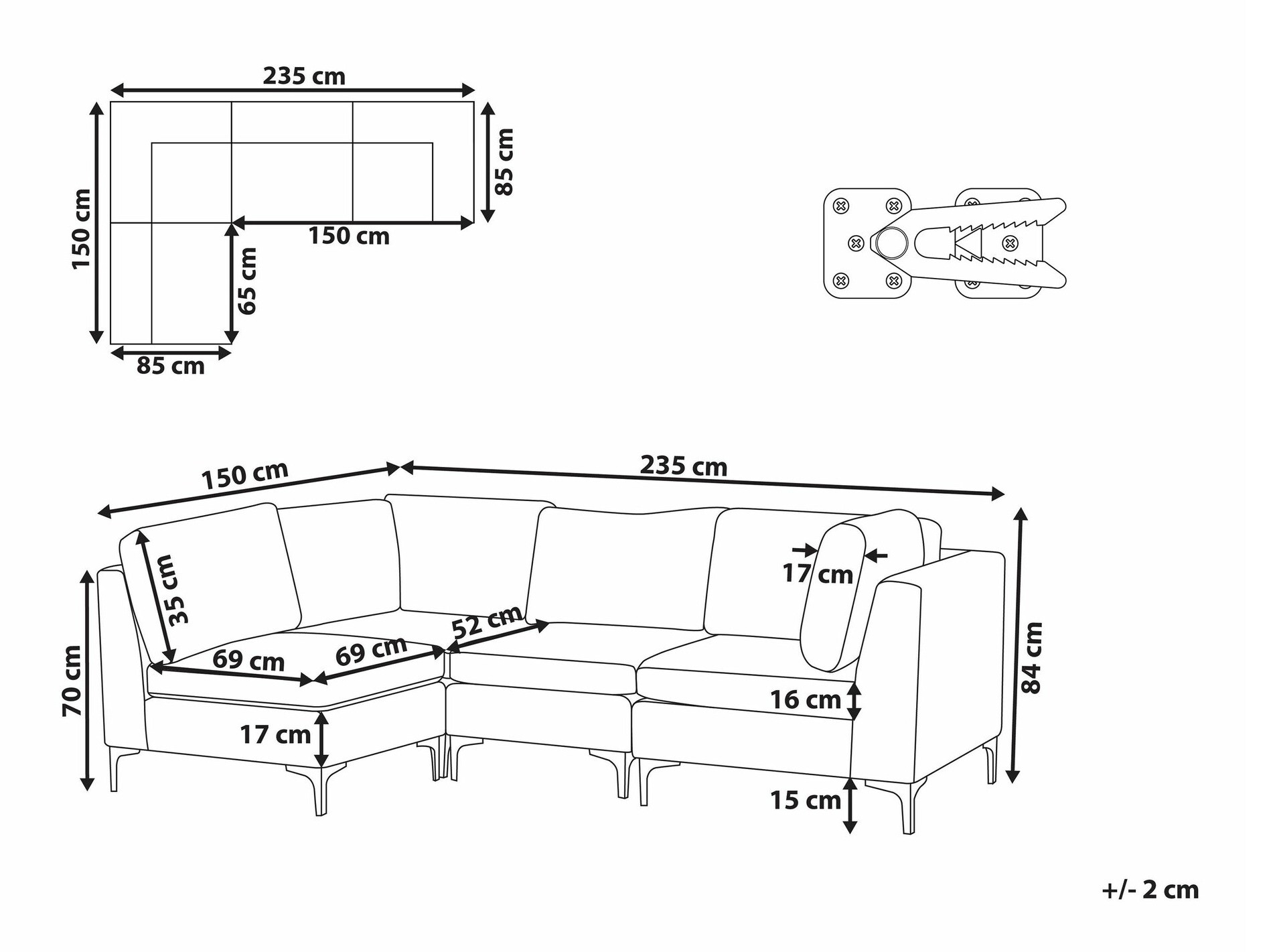Moodulnurgadiivan Berwyn 2527