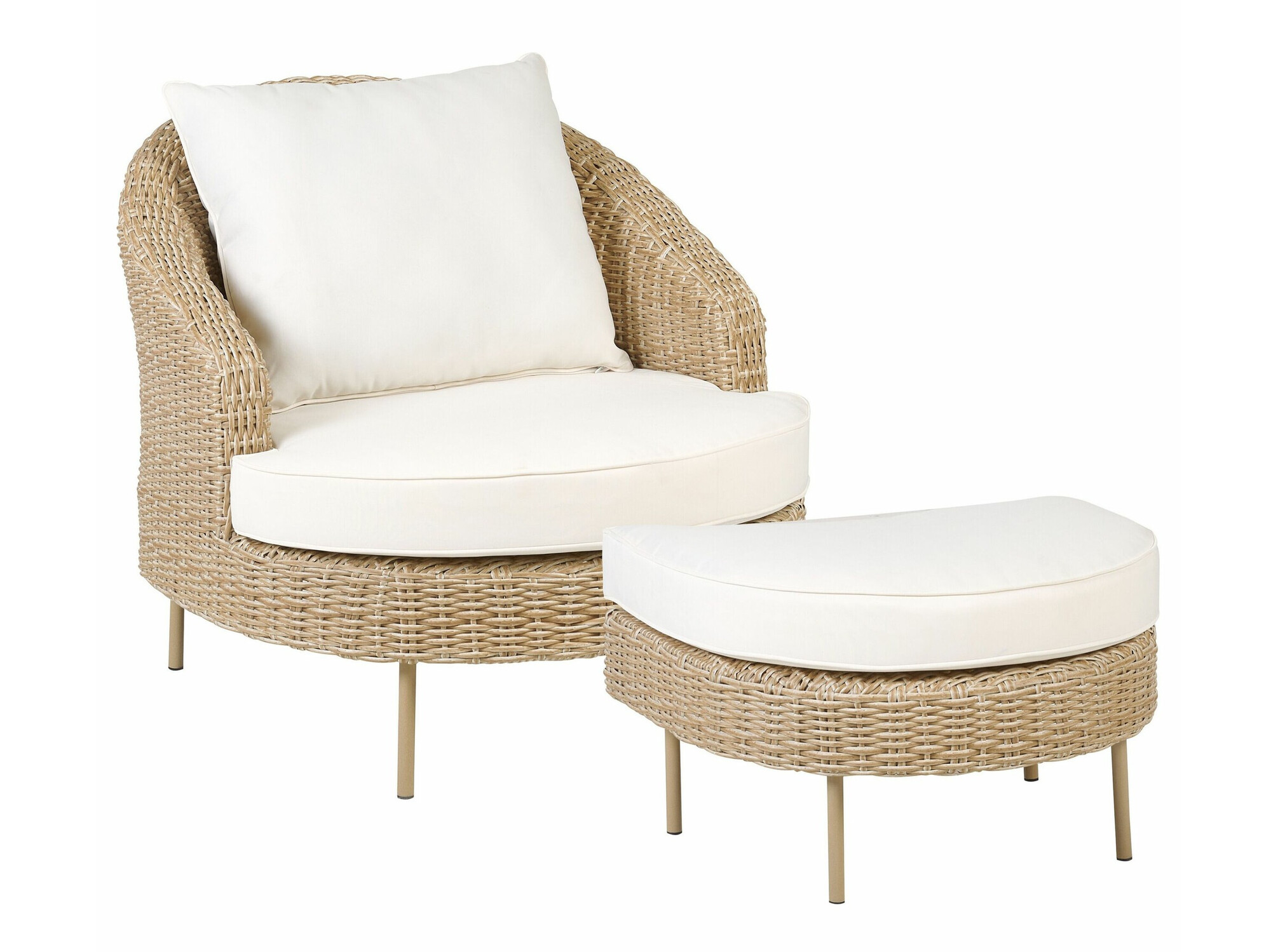 Aiamööblikomplekt Berwyn 2531 (Helepruun)