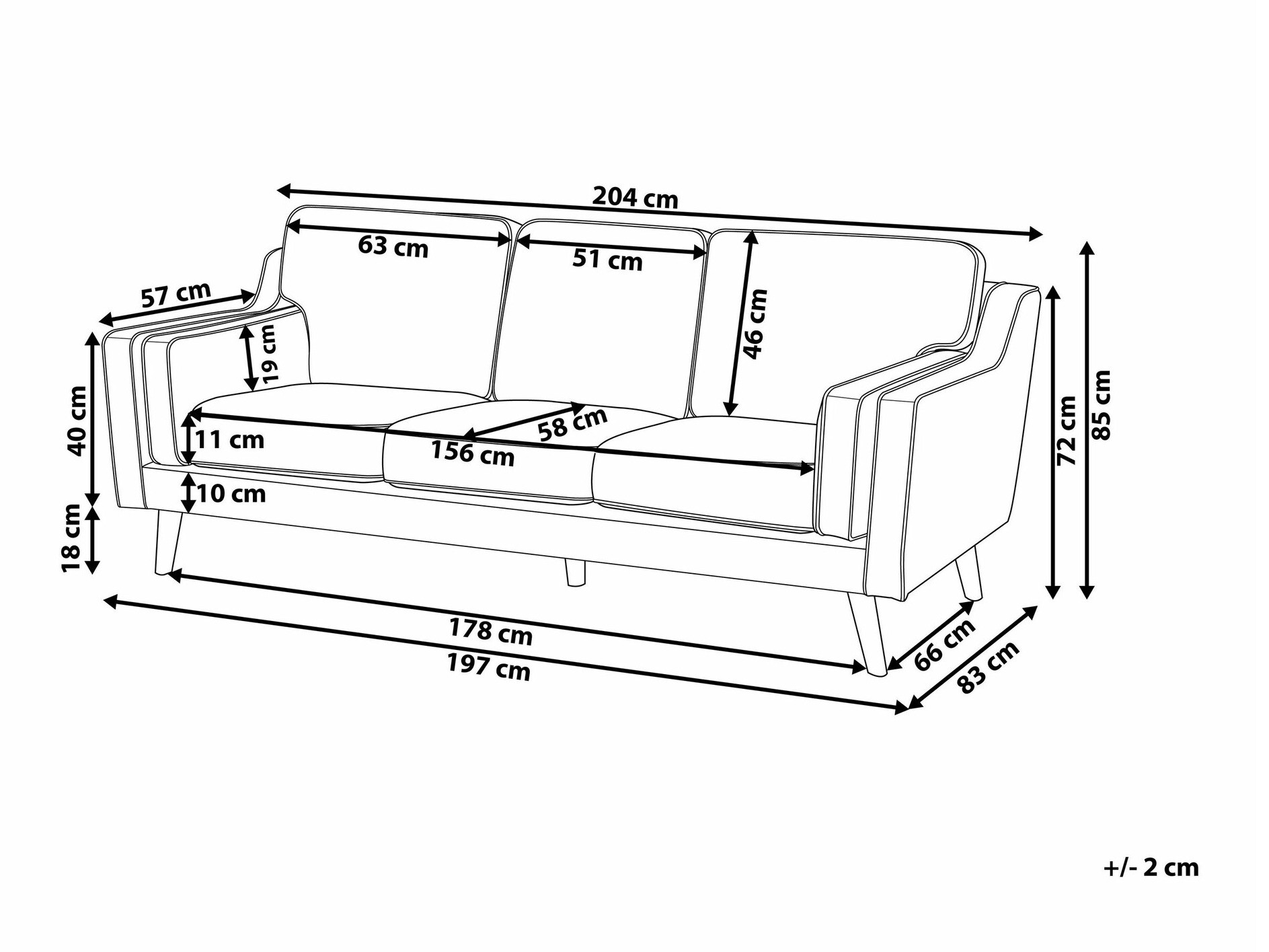 Diivan Berwyn 263 (Beež)