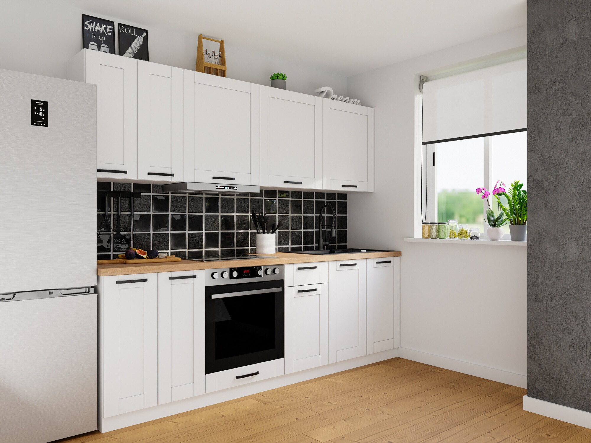 Moodul köögikomplekt Eva White 171