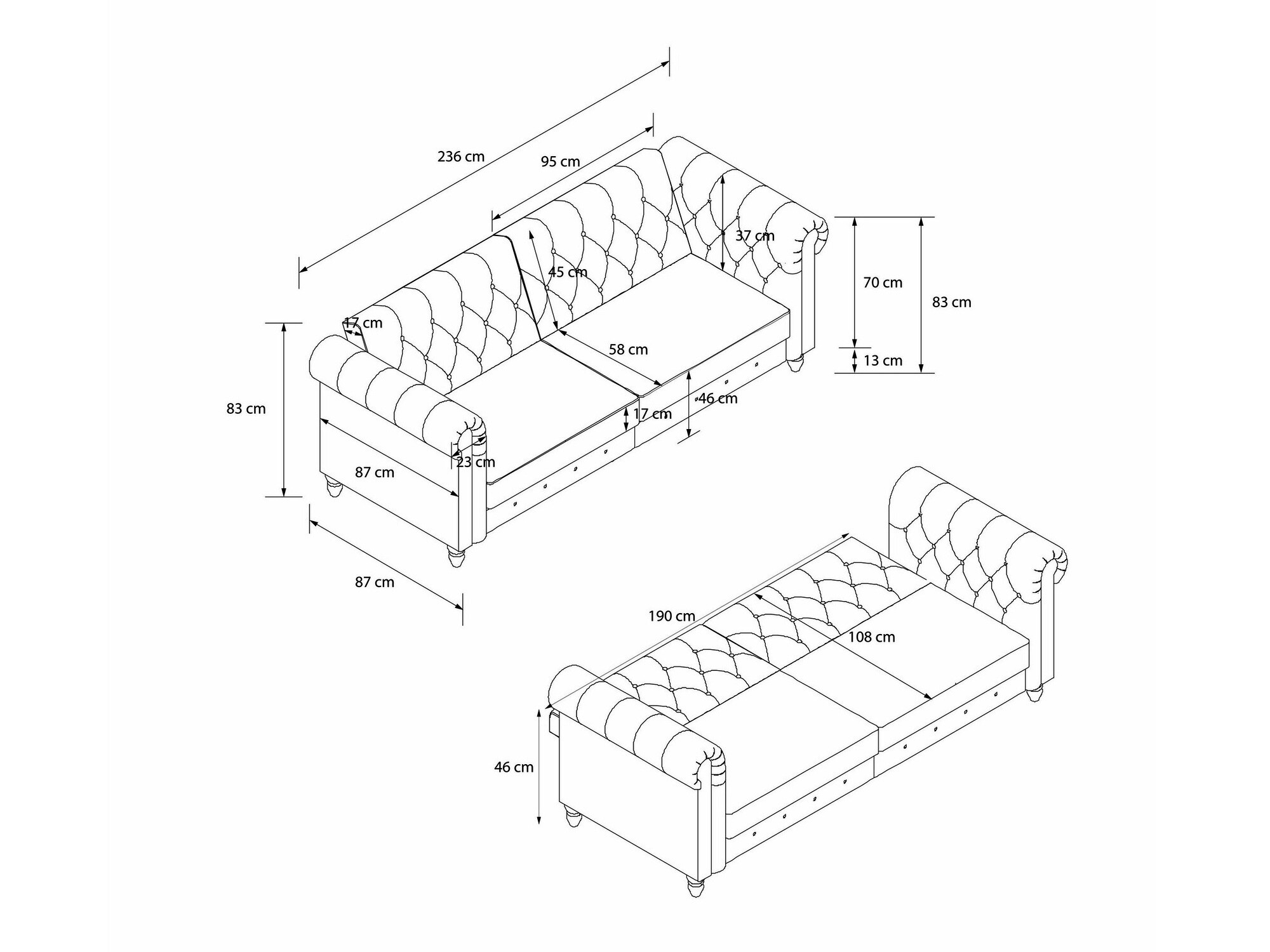 Diivanvoodi Tulsa 676 (Hall)