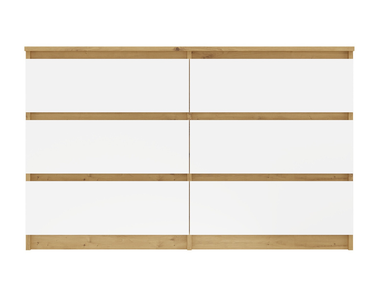 Kummut Elbvelu 103 (Artisan tamm + Valge)