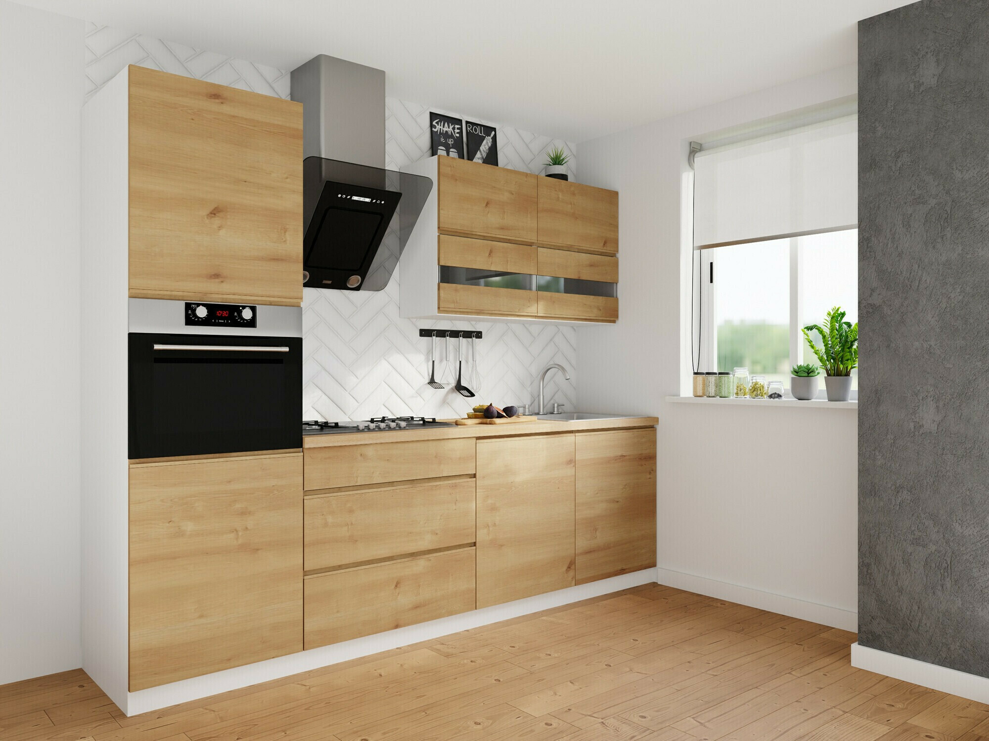 Moodul seinakapp Soli Oak 155