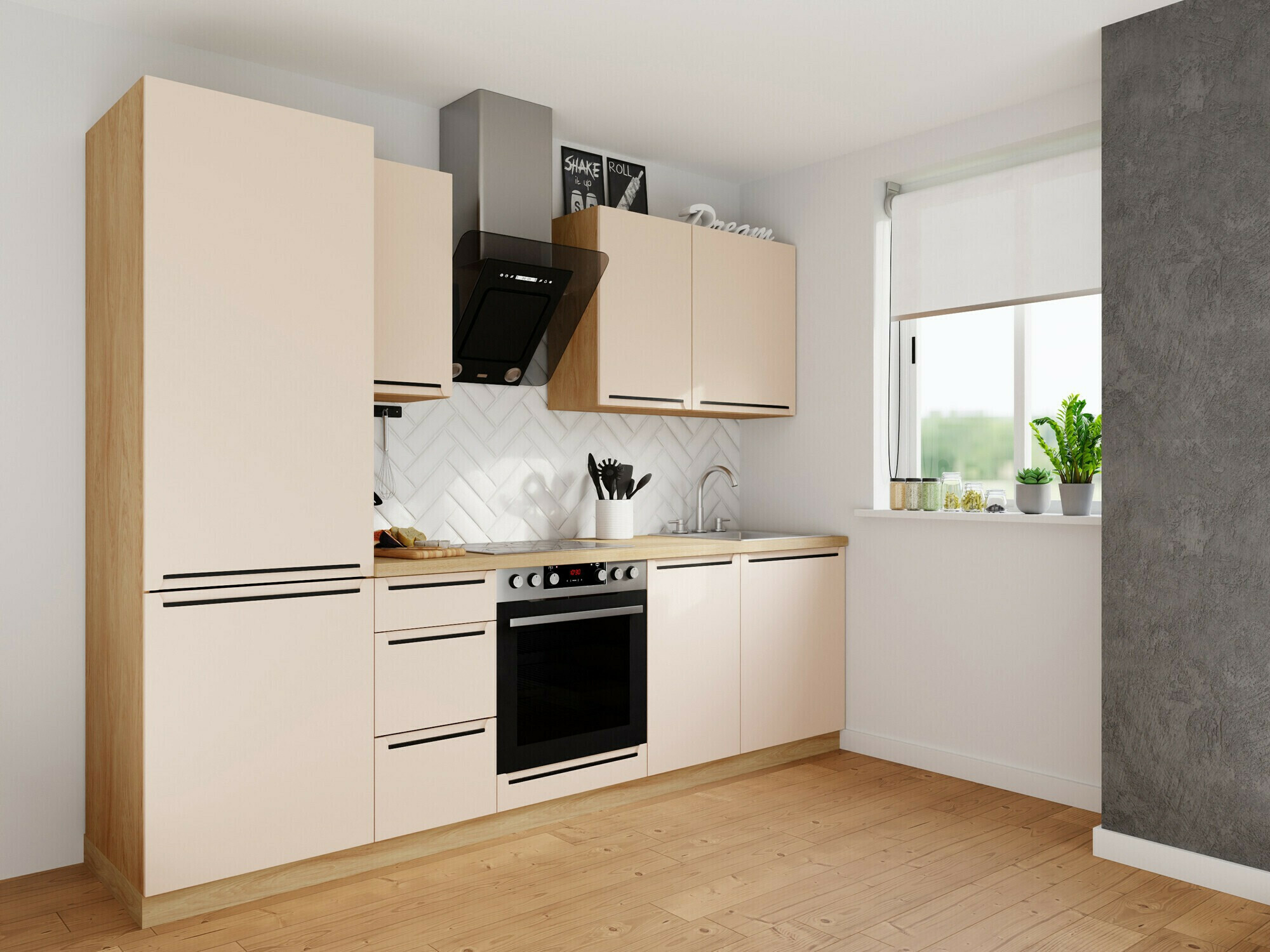 Ustega moodulkapp Riso Beige 113