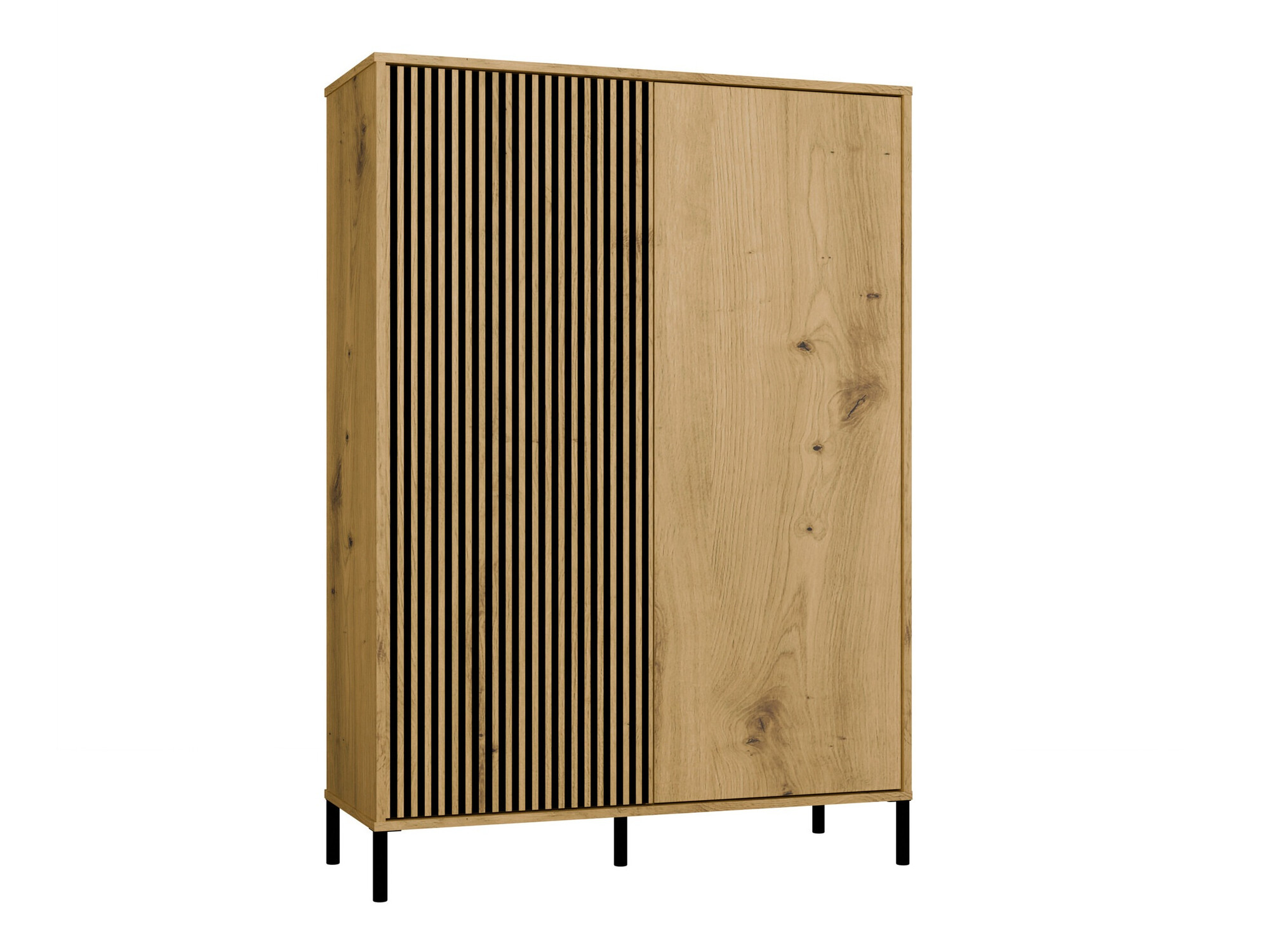 Riiul Orlsone 102 (Artisan tamm + Must)