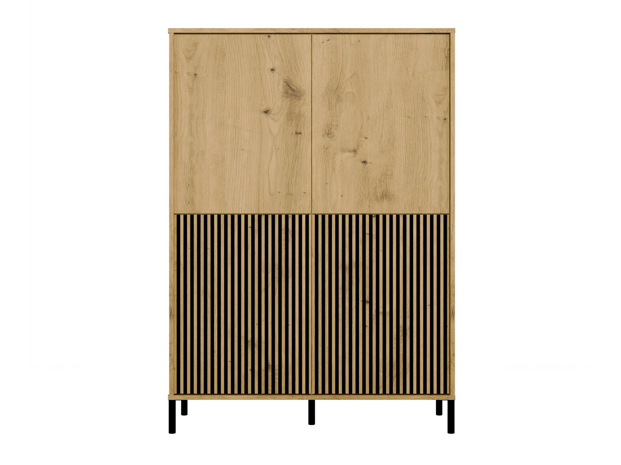 Riiul Orlsone 104 (Artisan tamm + Must)