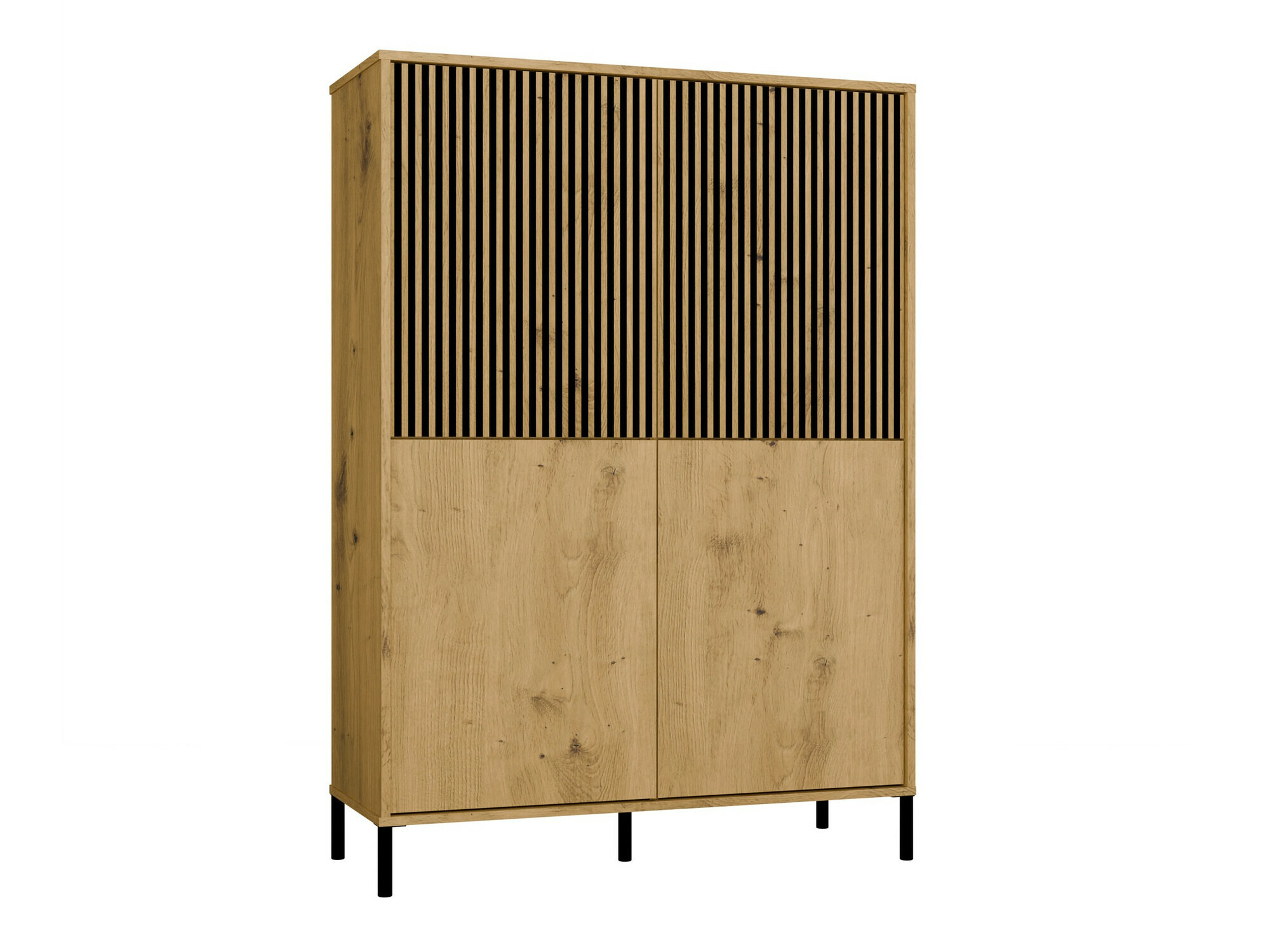 Riiul Orlsone 104 (Artisan tamm + Must)