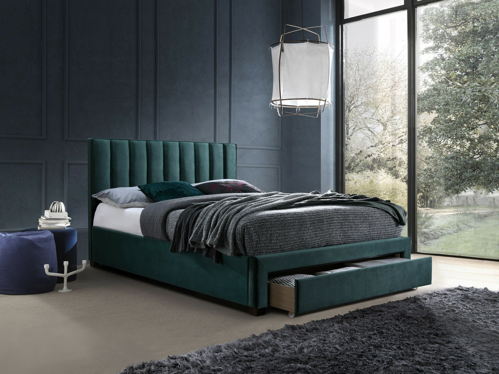 Voodi Houston 869 (Tumeroheline)