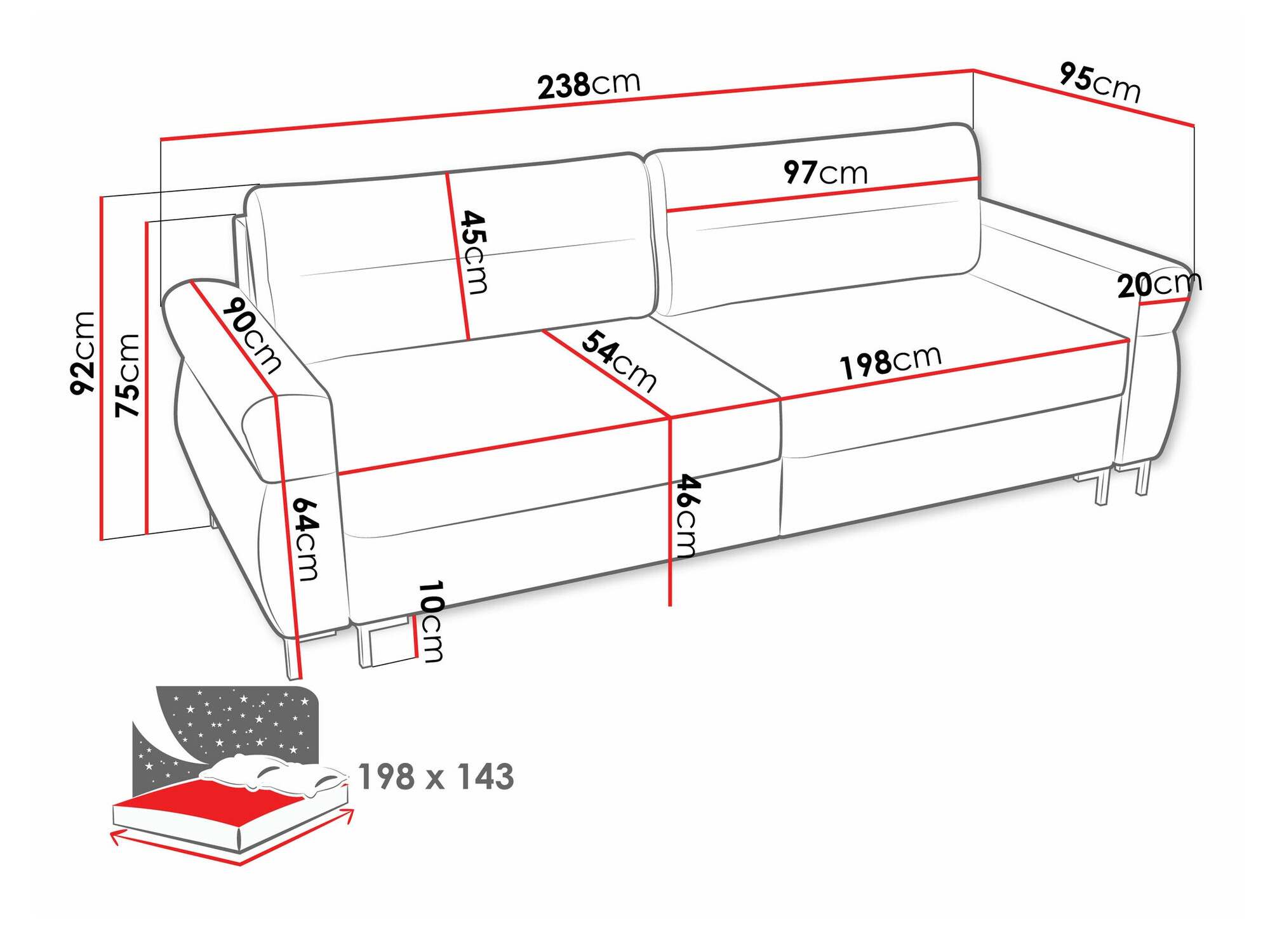 Diivanvoodi Stonecrest 104 (Sierra 741)