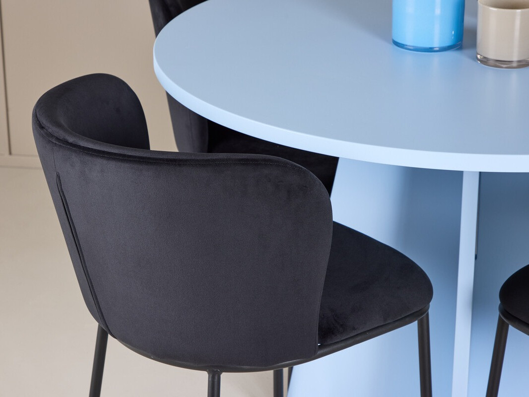 Söögitoakomplekt Dallas 4746 (Must)