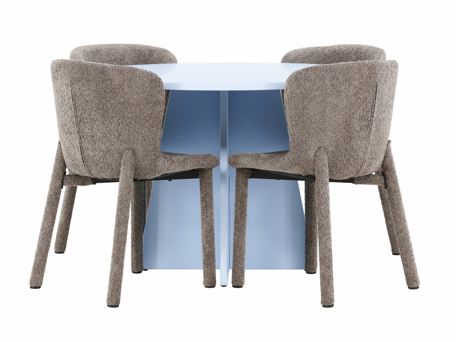 Söögitoakomplekt Dallas 4747 (Pruun)