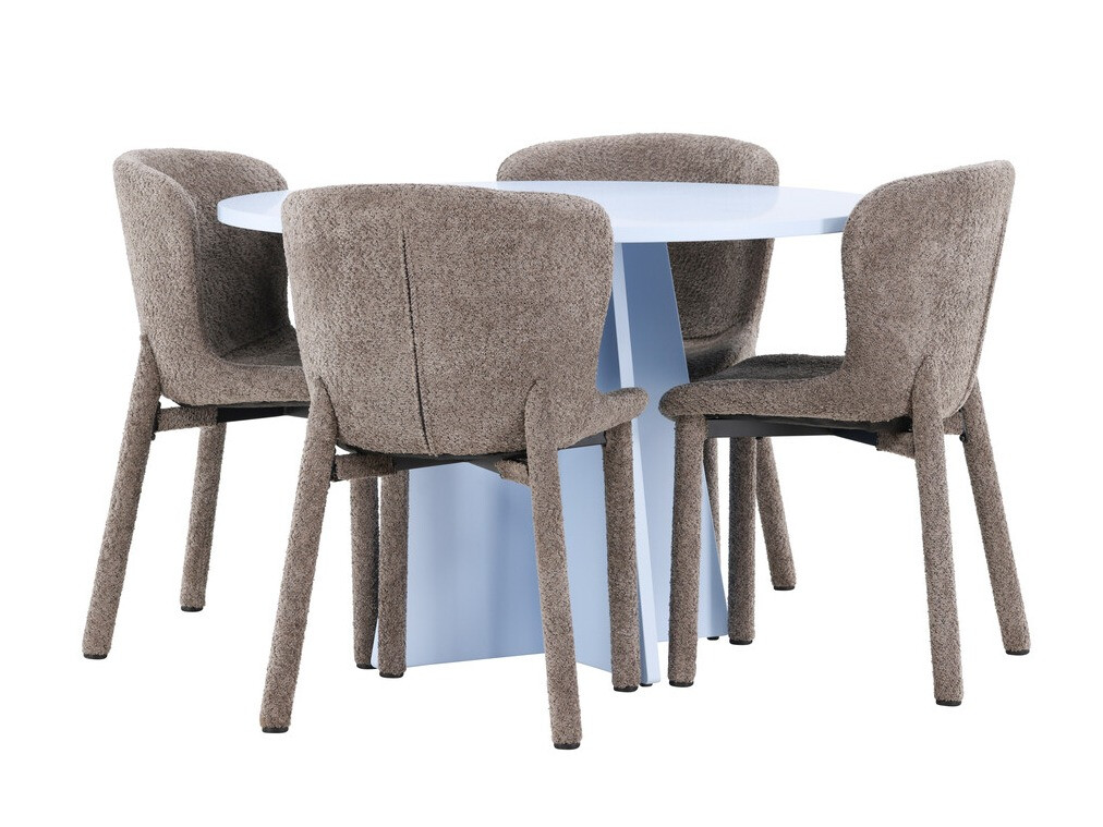 Söögitoakomplekt Dallas 4747 (Pruun)