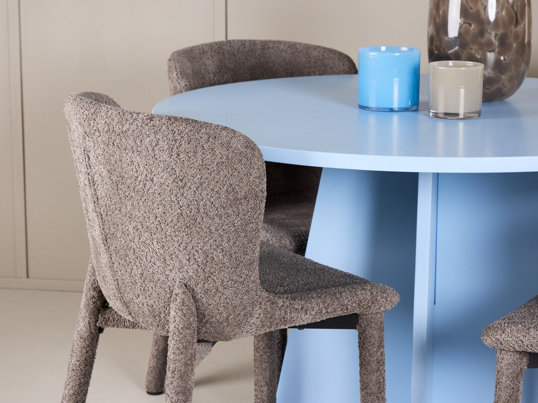 Söögitoakomplekt Dallas 4747 (Pruun)