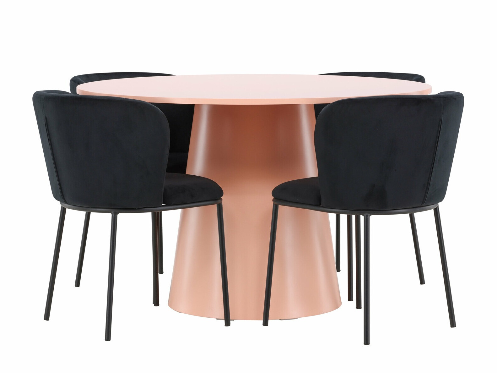 Söögitoakomplekt Dallas 4750 (Must)