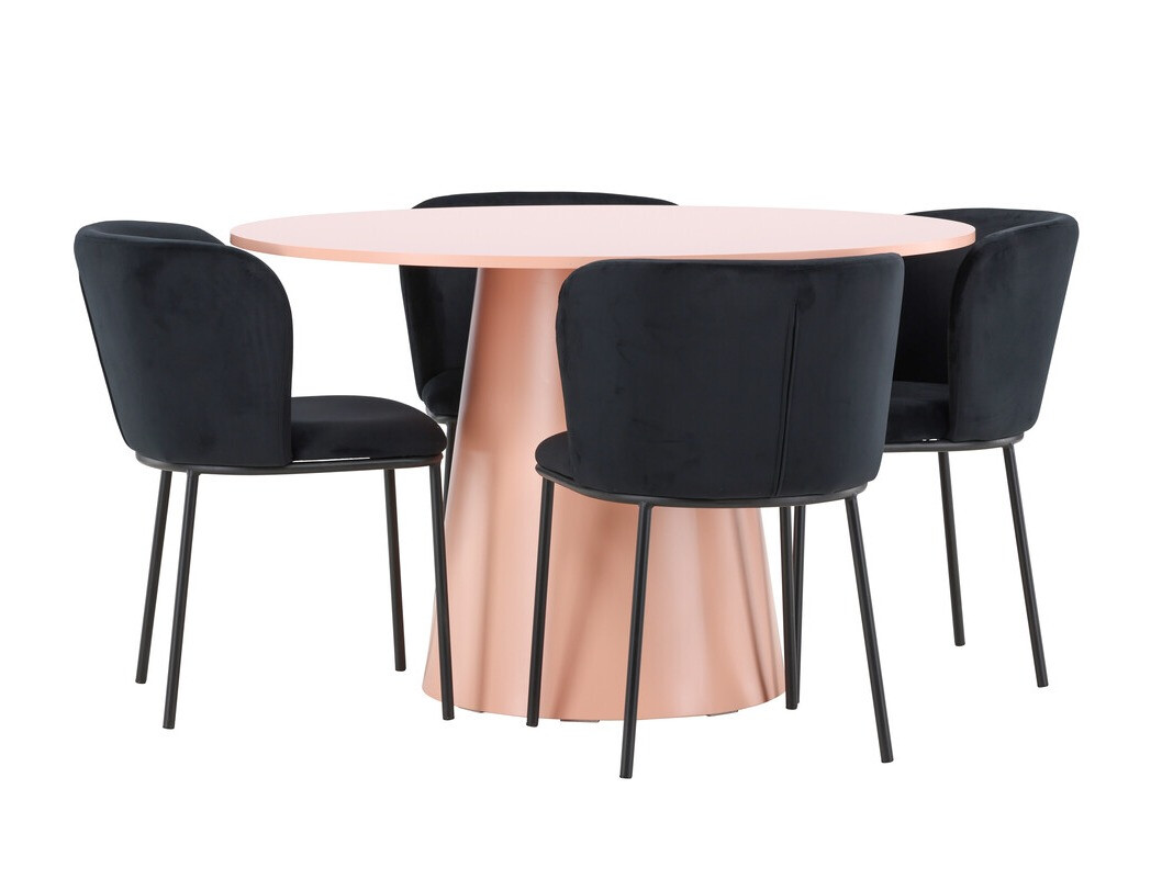 Söögitoakomplekt Dallas 4750 (Must)