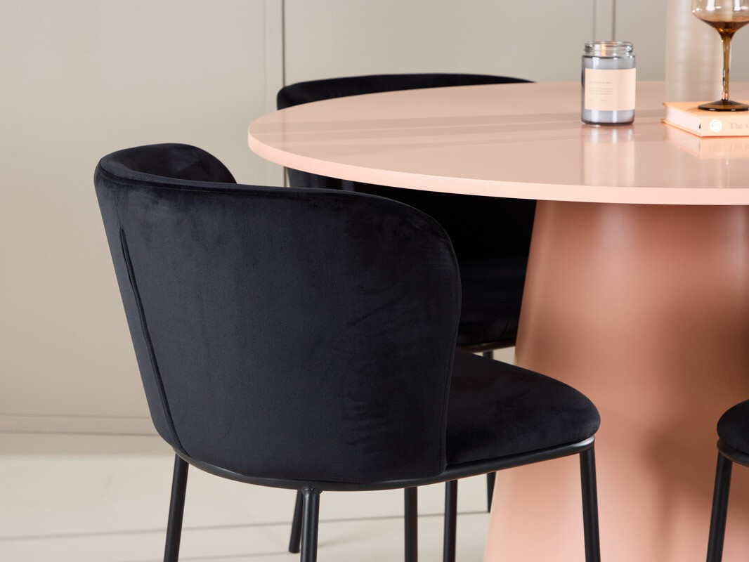 Söögitoakomplekt Dallas 4750 (Must)