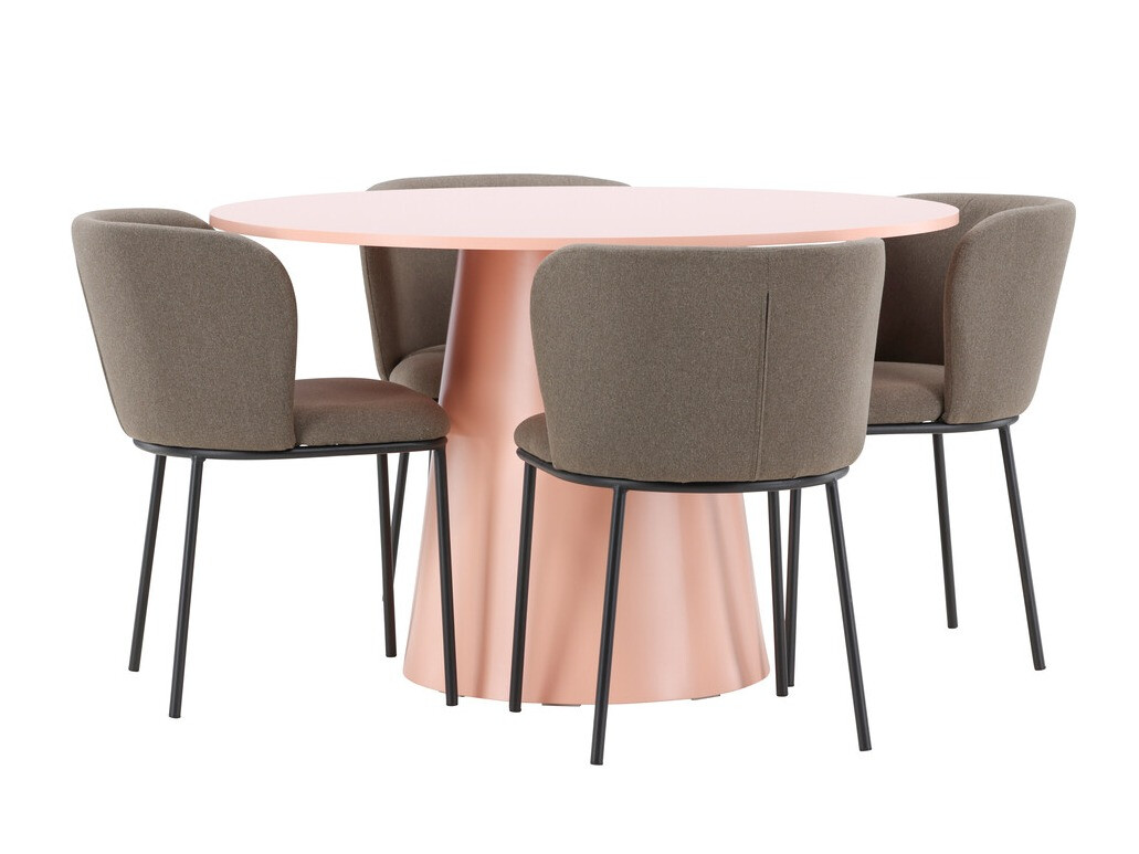 Söögitoakomplekt Dallas 4750 (Pruun)