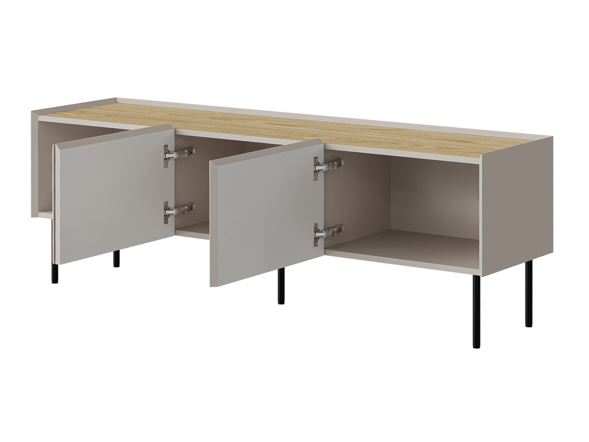 TV-alus Melbela 106 (Hele oliivipuu + Tamm)