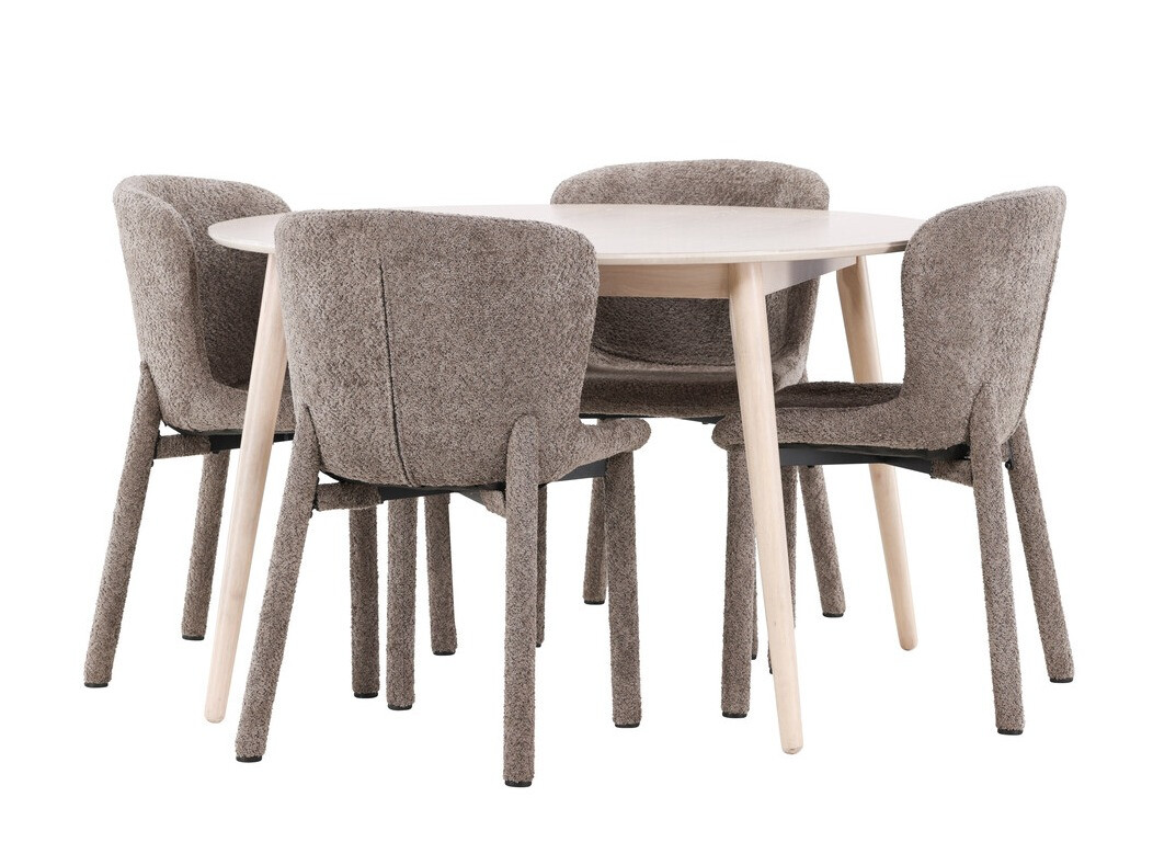 Söögitoakomplekt Dallas 4757 (Pruun)