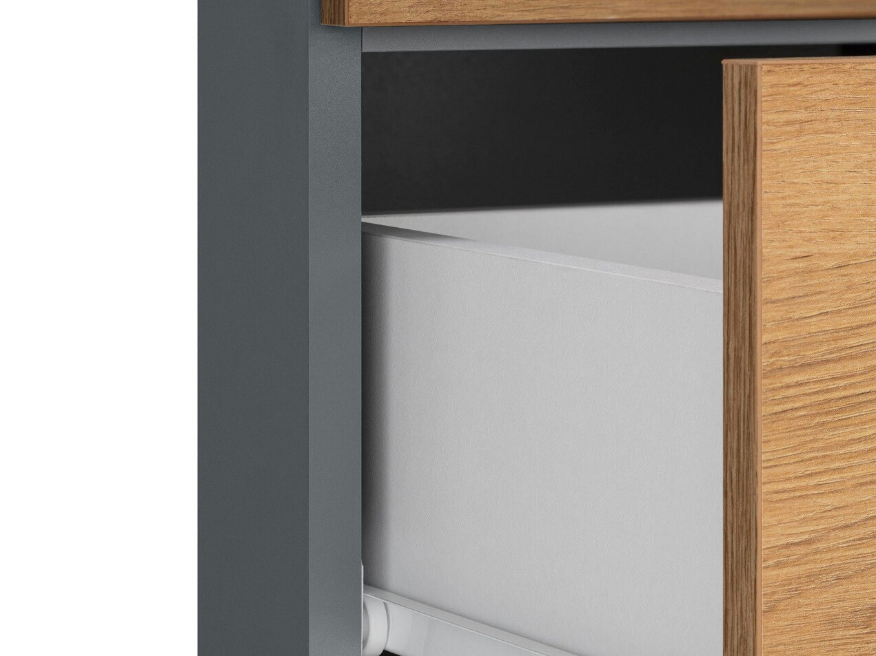 Vannitoa põrandakapp Larlori 106 (Antratsiit + Tamm)