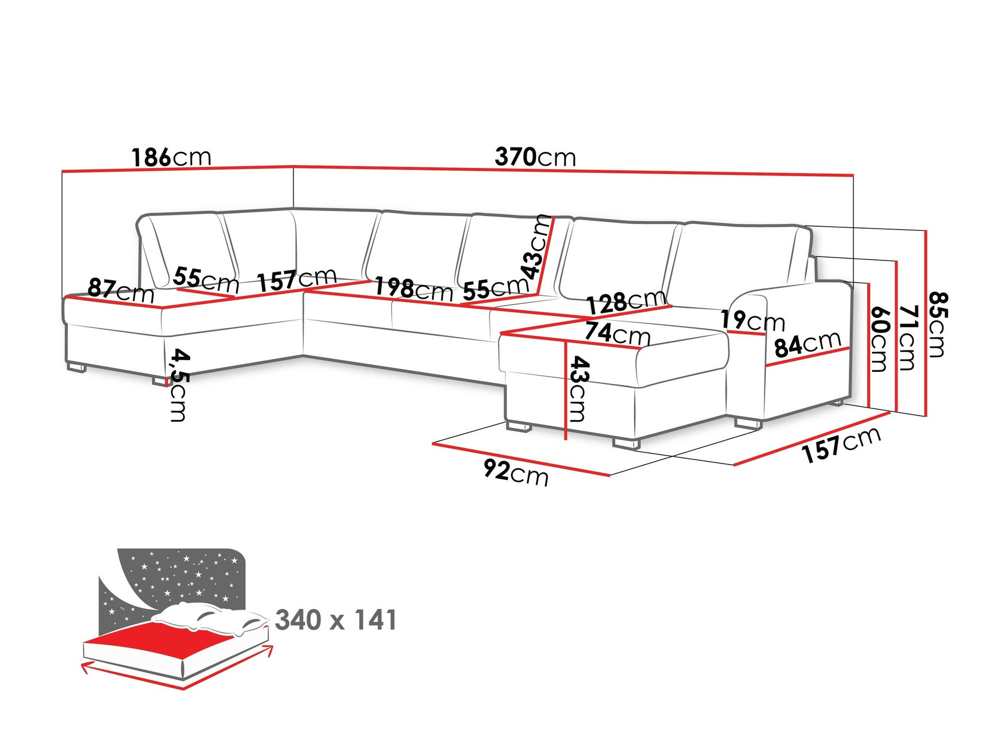 Nurgadiivan Comfivo 191 (Magic Velvet 2217)