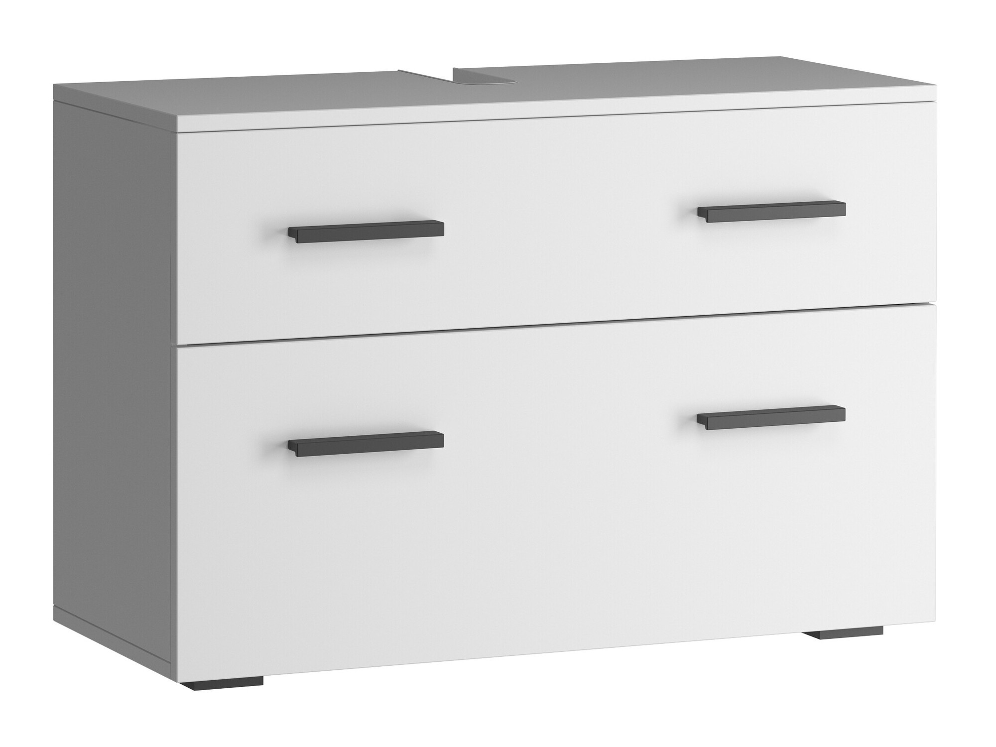 Vannitoa põrandakapp kraanikausile Larlori 101 (Valge)