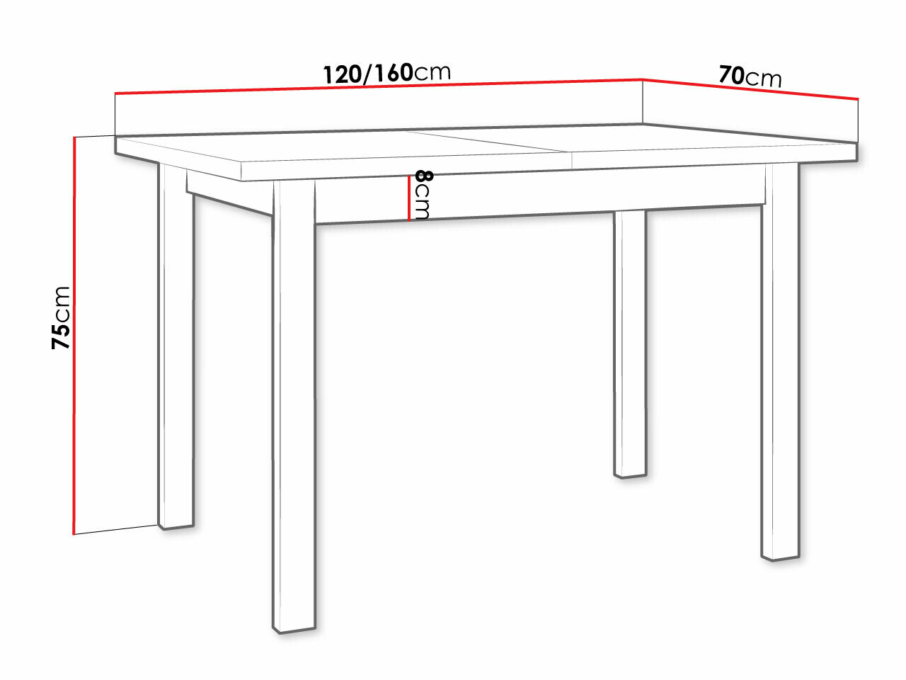Laud Victorville 111 (Valge)