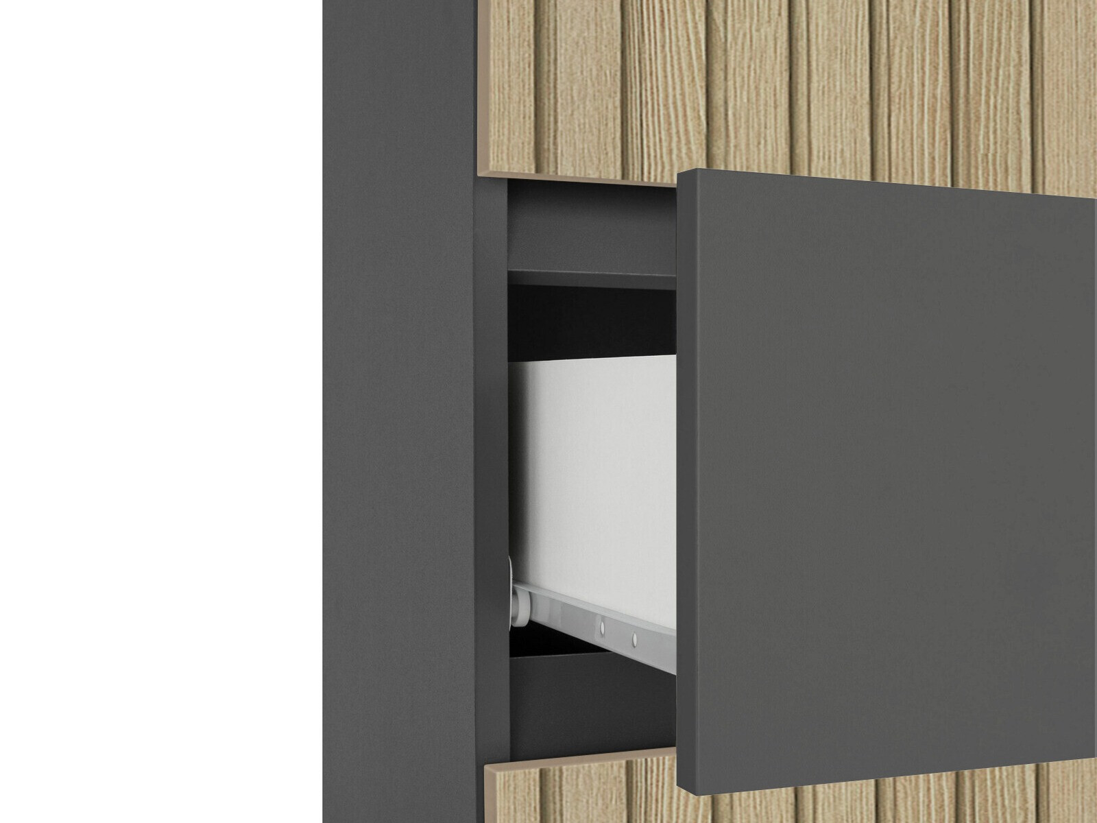 Vannitoa põrandakapp Soncamu 106 (Antratsiit + Hele tamm)