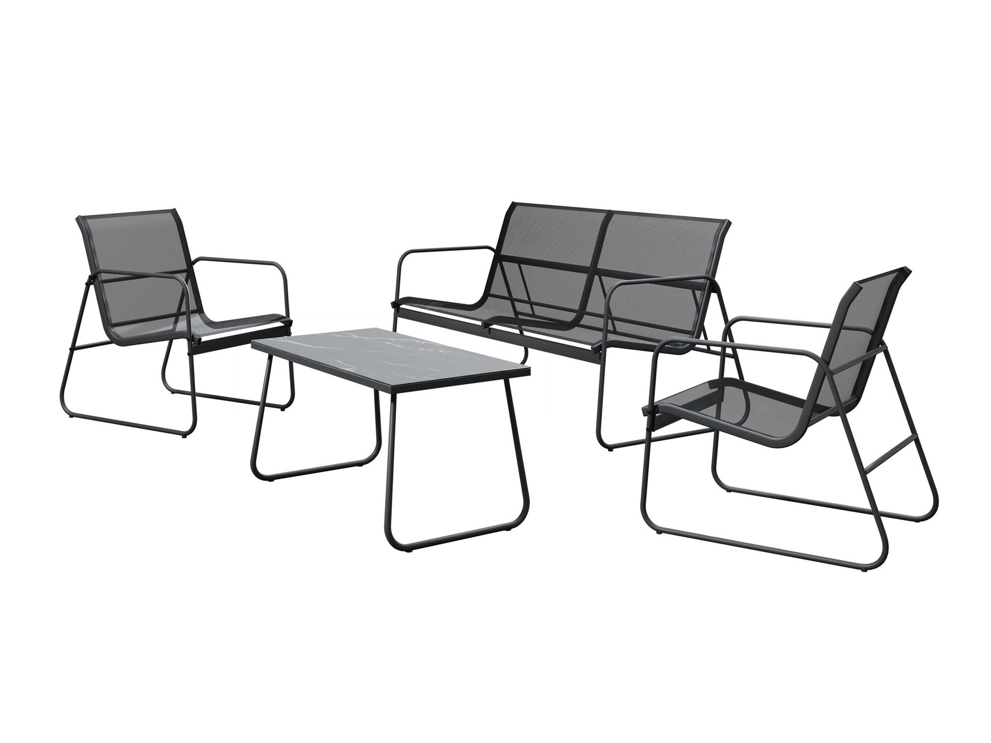 Aiamööblikomplekt Epulitas (Antratsiit)