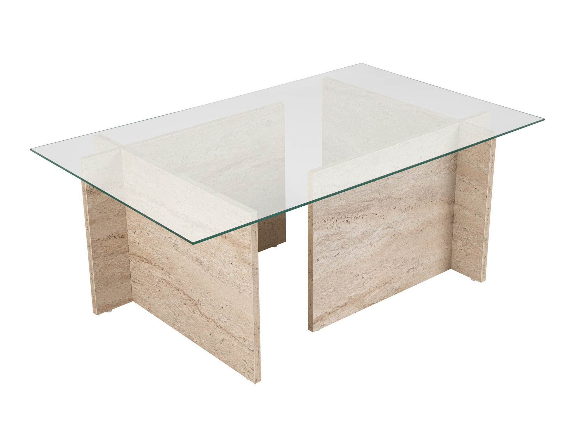 Diivanilaud Novato 112 (Hele travertiin)