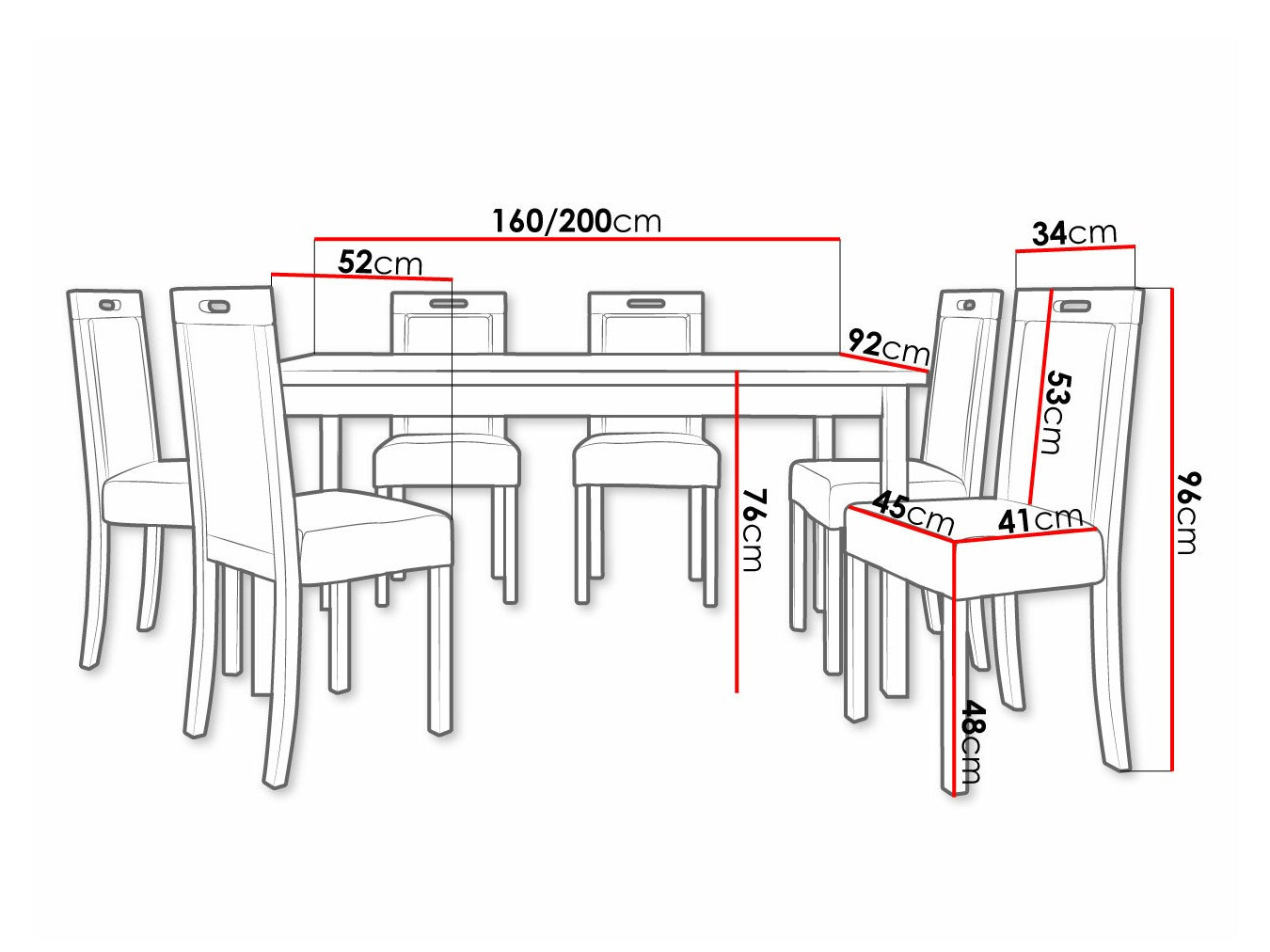 Söögitoakomplekt Victorville 308 (Pähkel)